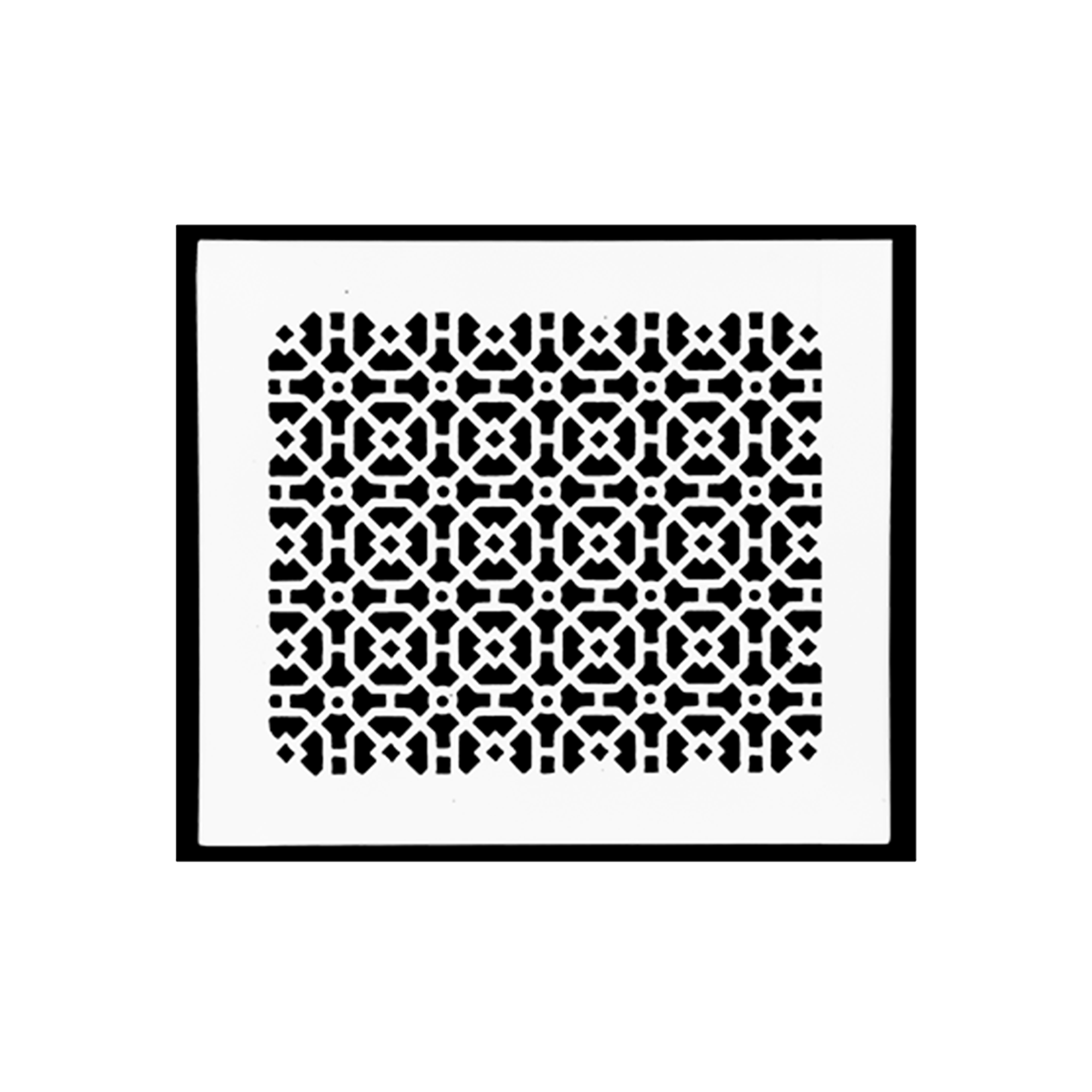 Achtek 10"x12" Retour d'air en fonte d'aluminium robuste | Revêtement en poudre