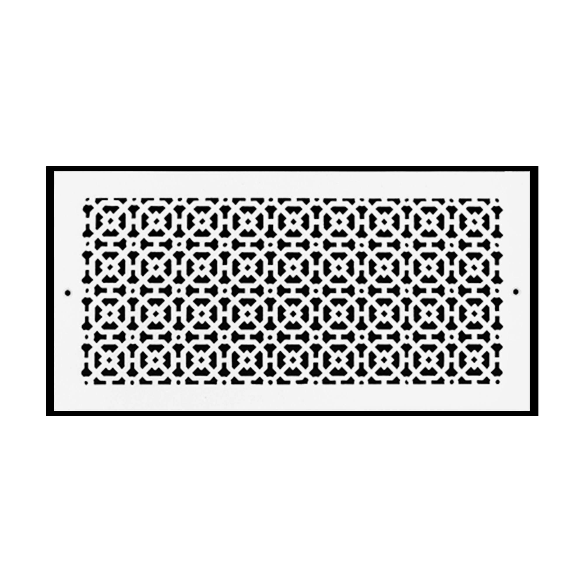 Achtek 10"x20" Heavy Cast Aluminum AIR RETURN | Powder Coated