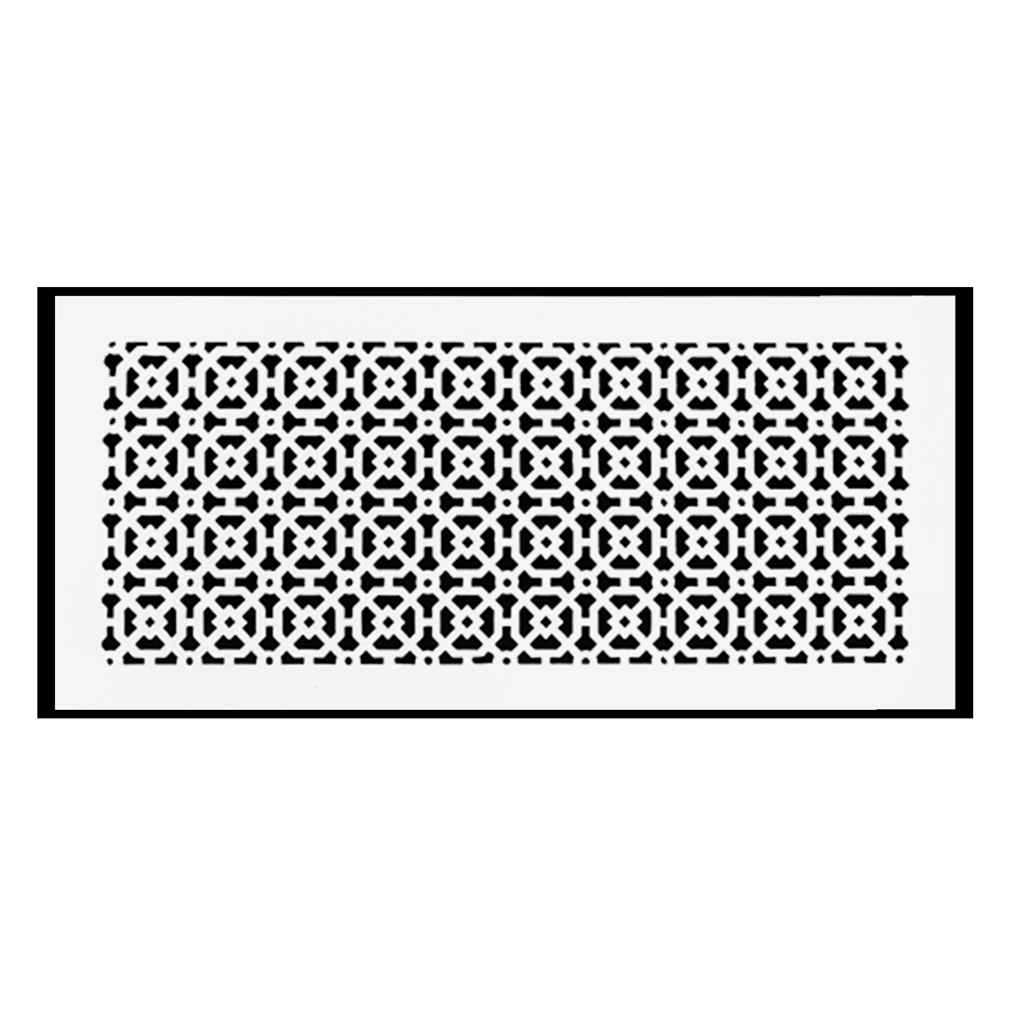 Achtek 10"x22" Heavy Cast Aluminum AIR RETURN | Powder Coated