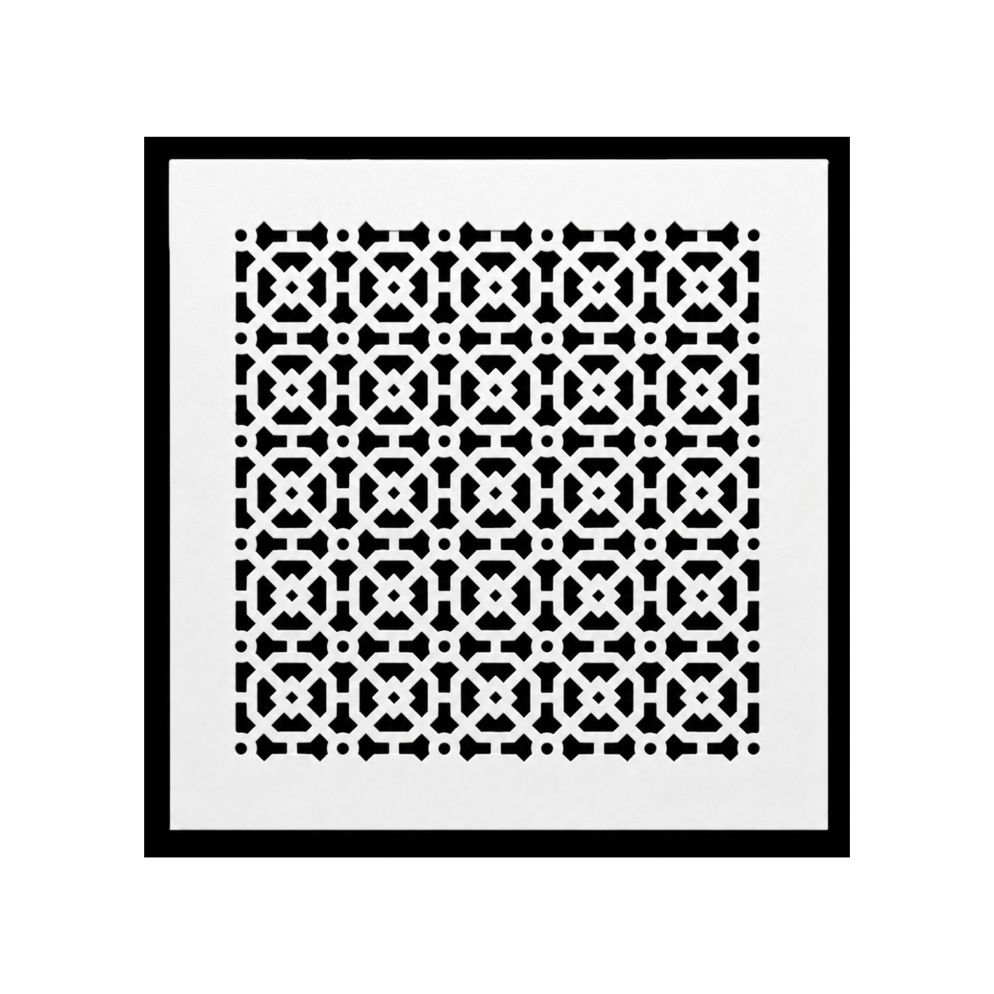 Achtek 12"x12" Heavy Cast Aluminum AIR RETURN | Powder Coated