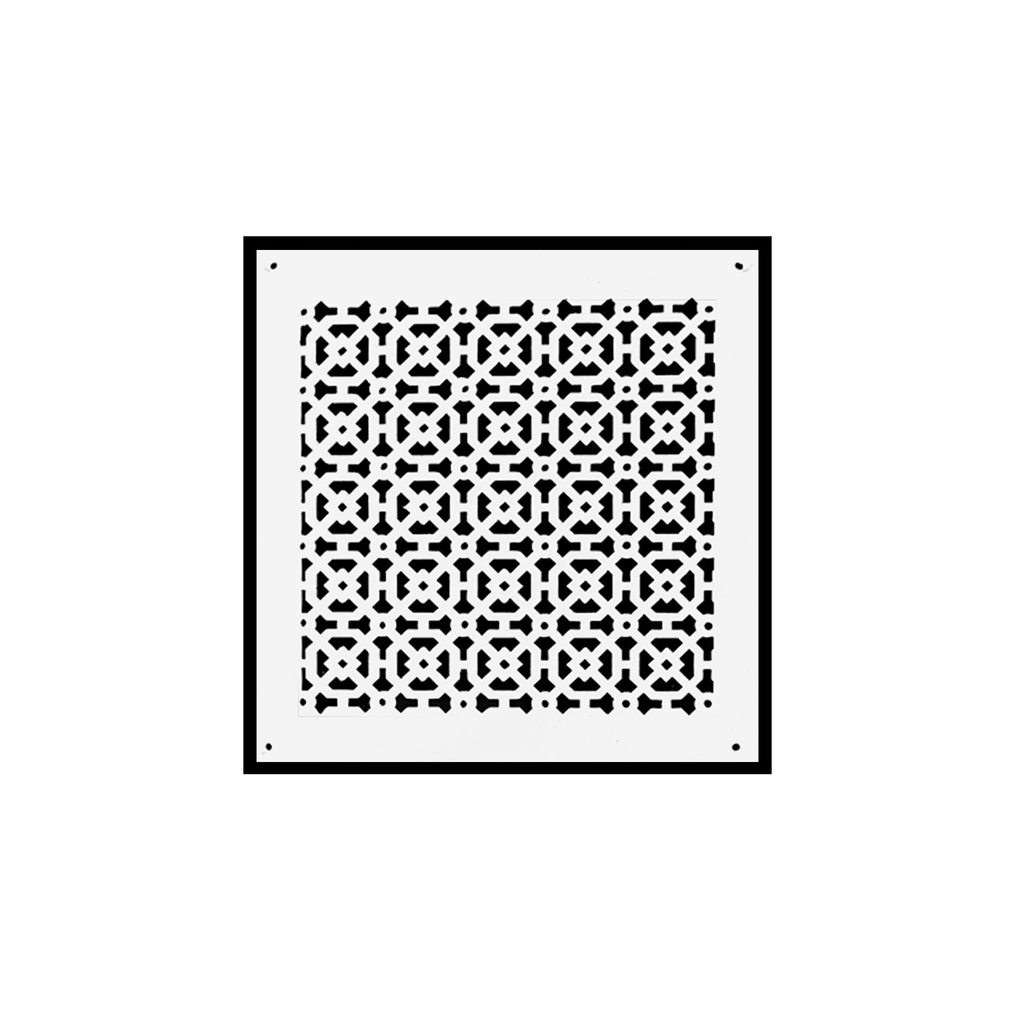 Achtek 12"x12" Heavy Cast Aluminum AIR RETURN | Powder Coated