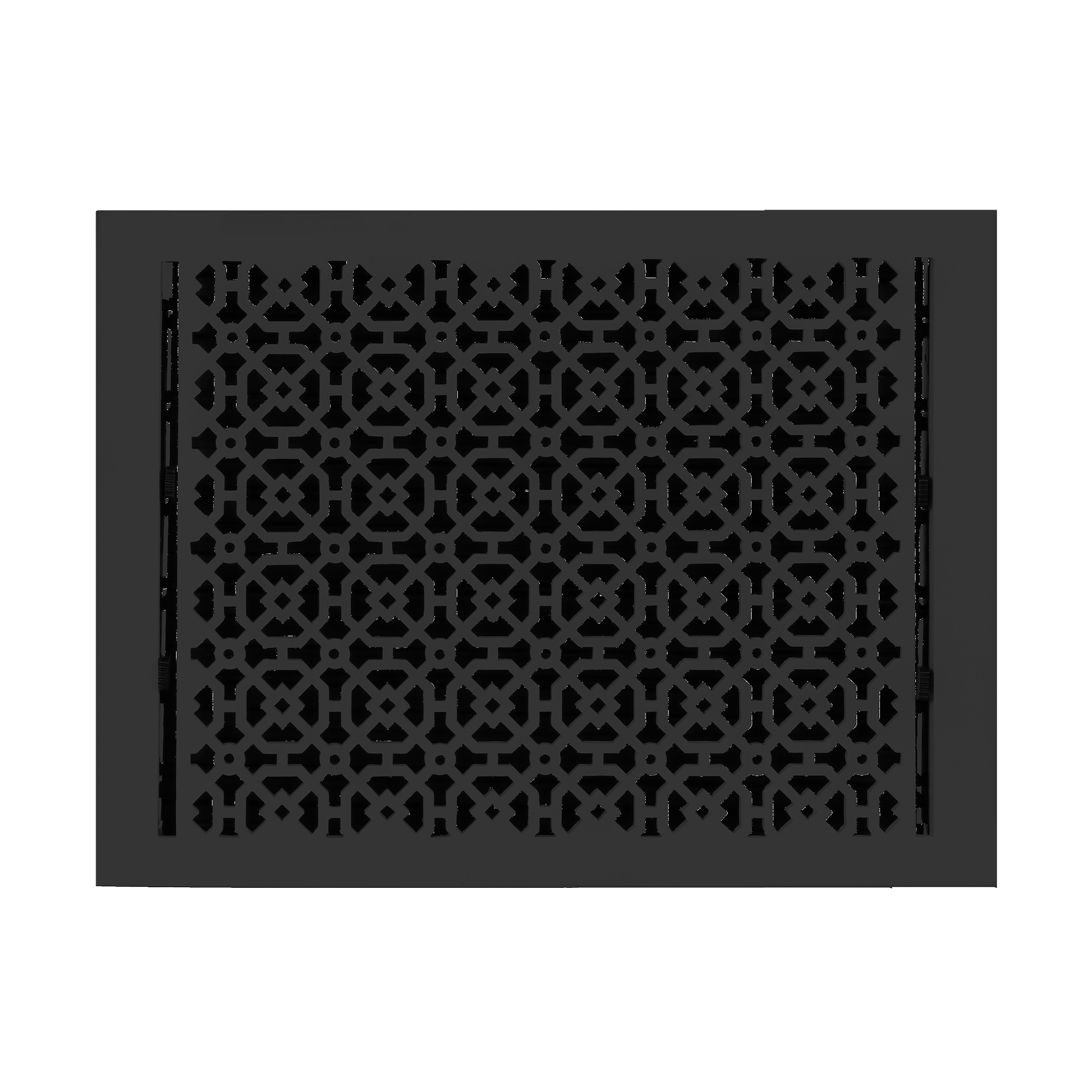 Achtek 12"x16" Solid Cast Aluminum Air Supply louvered Vent | Powder Coated