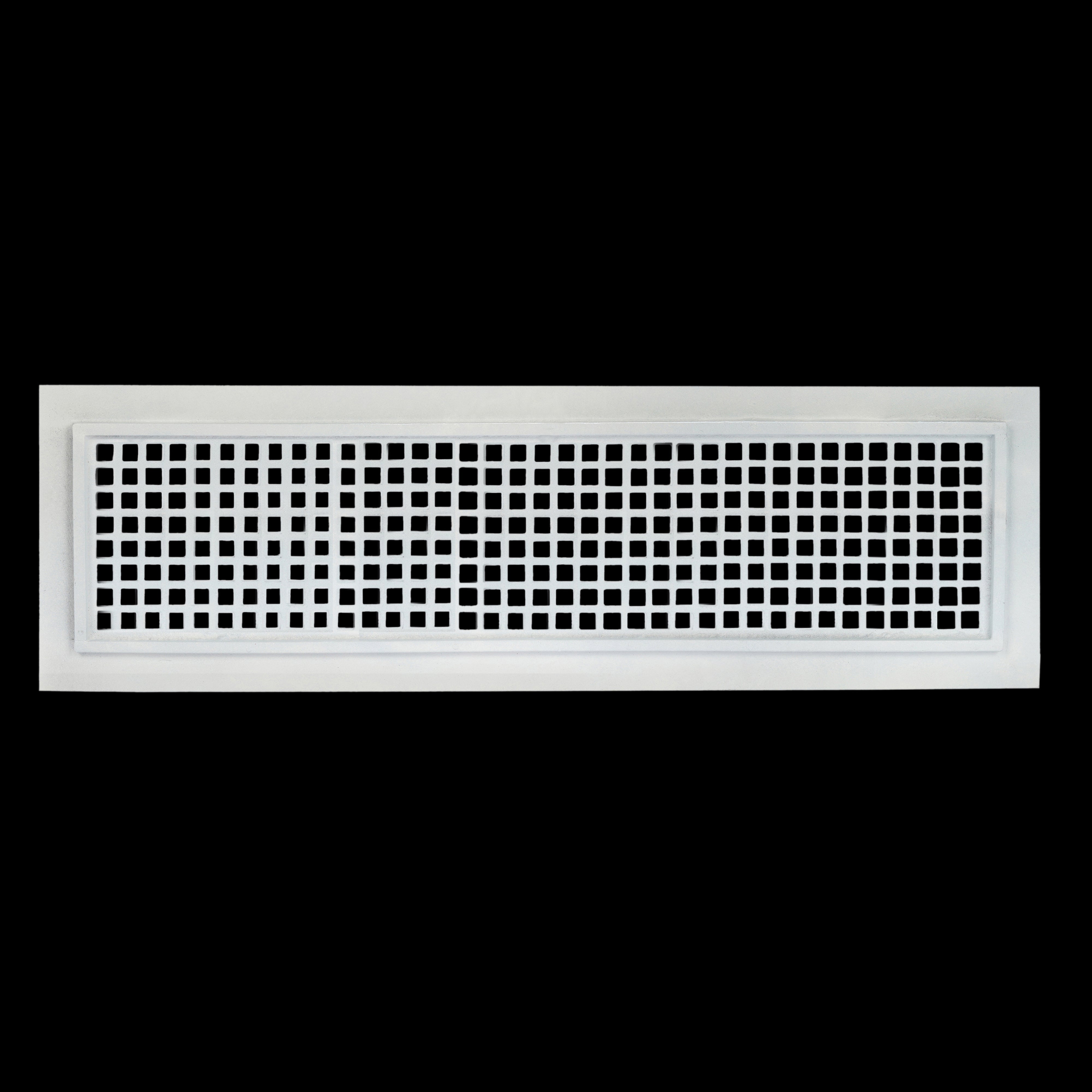 Mosaïque 6"x24" Aluminium moulé lourd RETOUR D'AIR | Revêtement en poudre