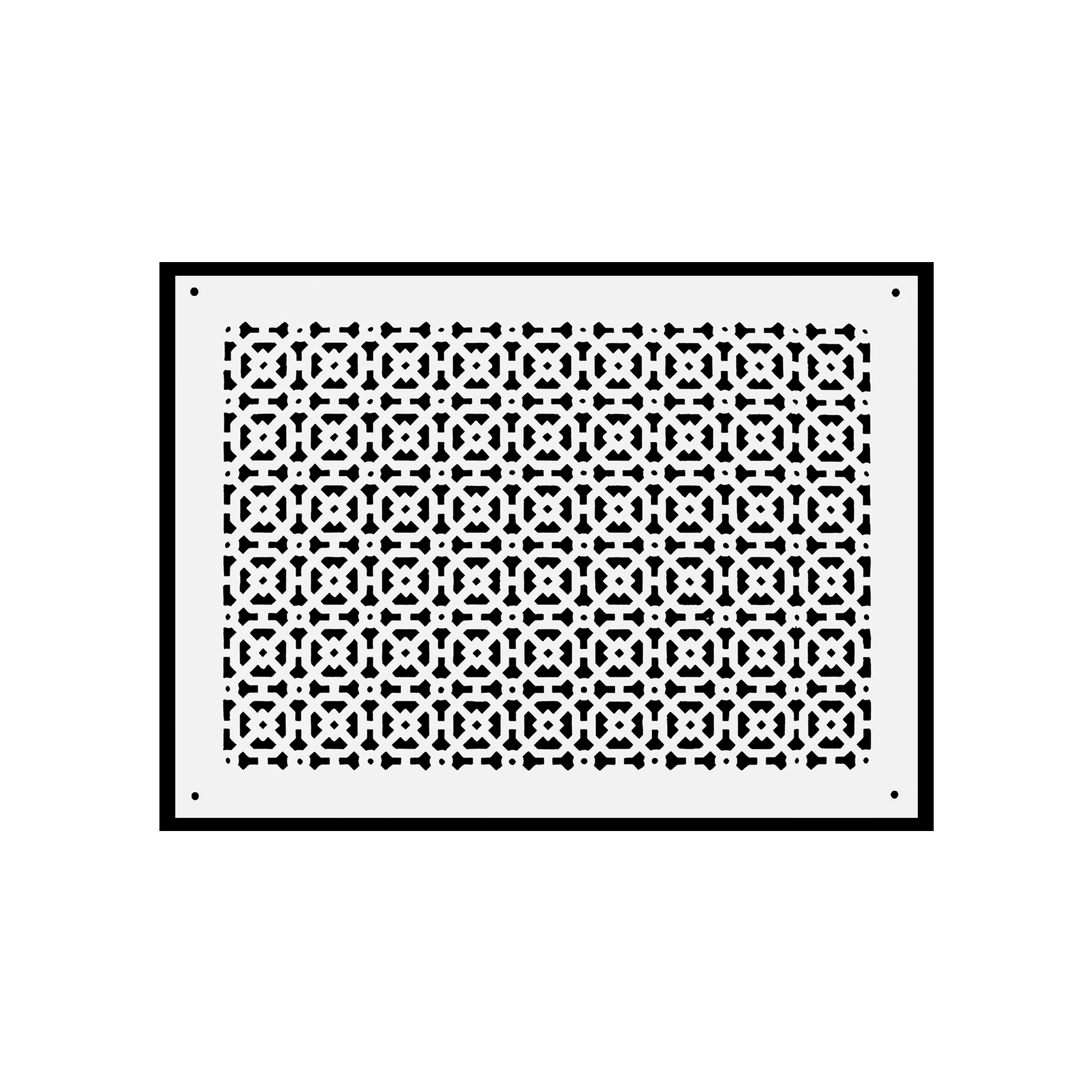 Achtek 14"x20" Heavy Cast Aluminum AIR RETURN | Powder Coated