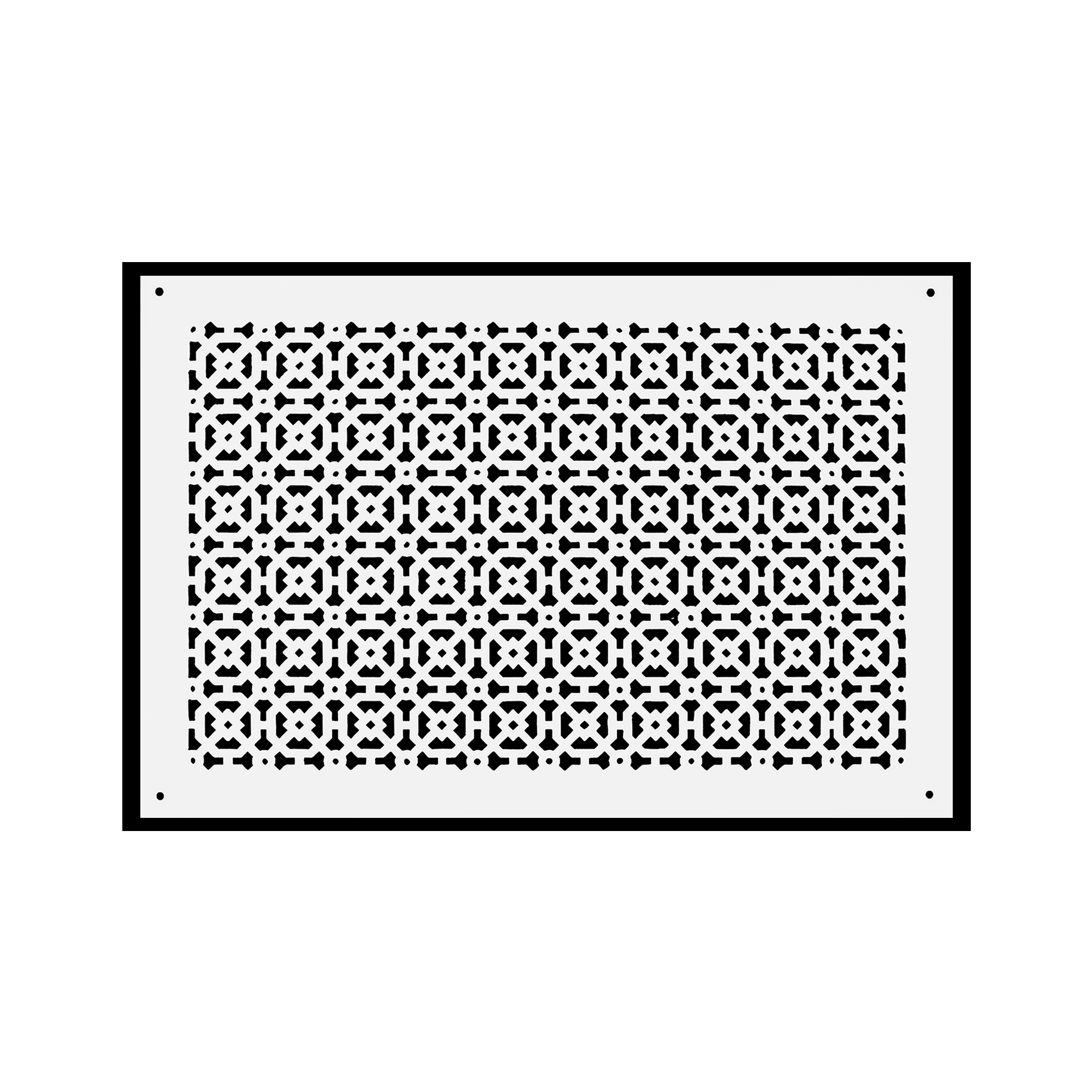 Achtek 14"x22" Heavy Cast Aluminum AIR RETURN | Powder Coated