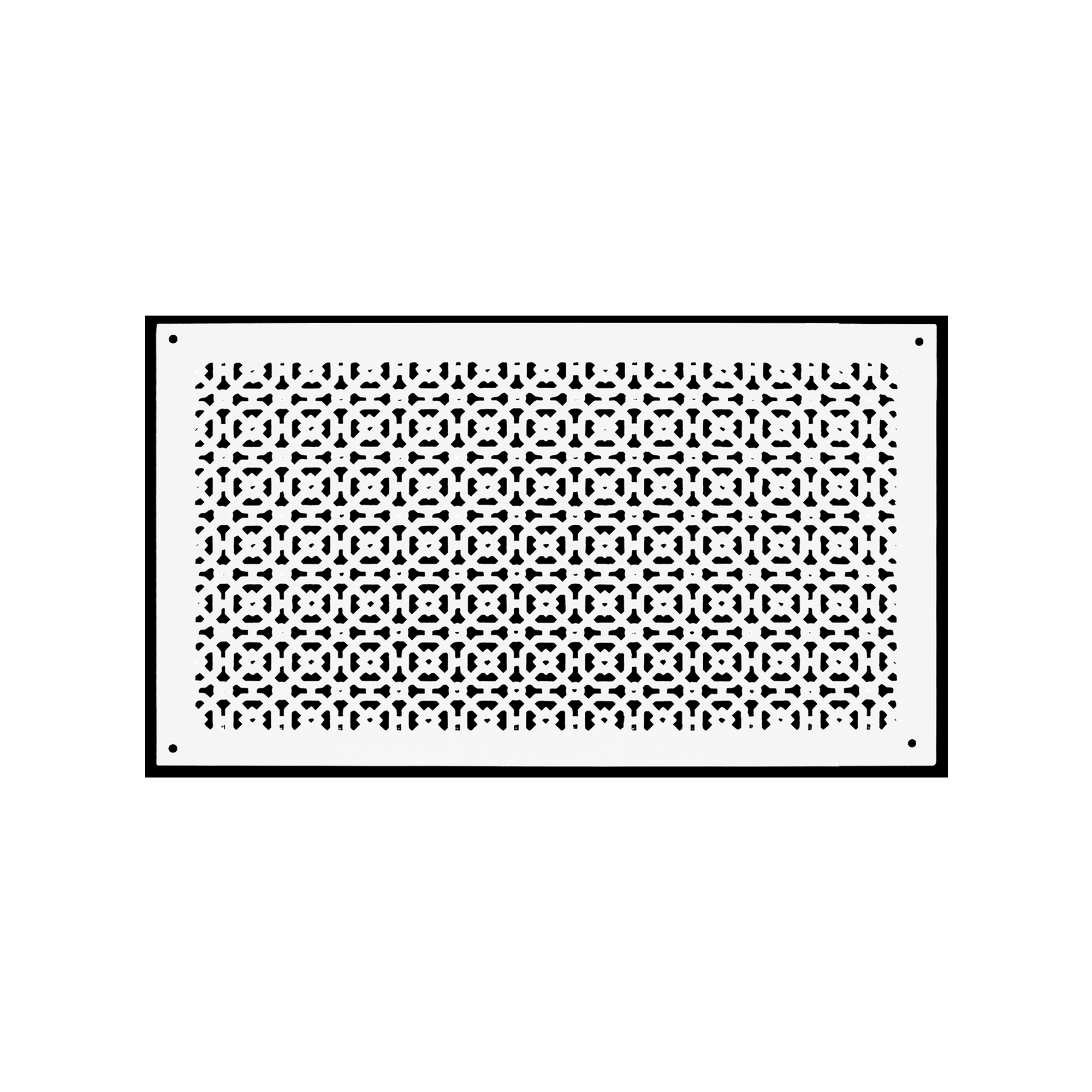 Achtek 14"x26" Heavy Cast Aluminum AIR RETURN | Powder Coated