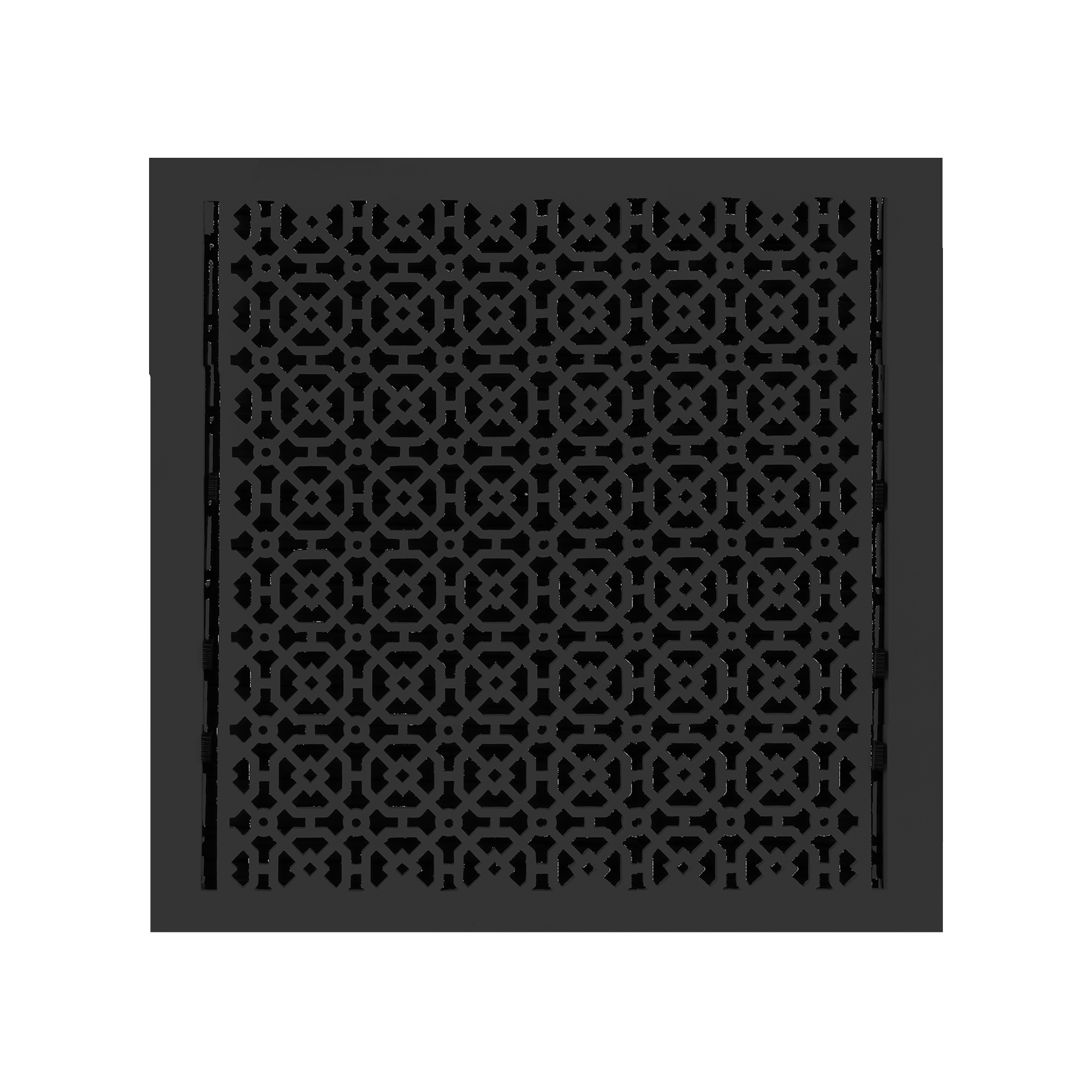 Achtek 16"x16" Solid Cast Aluminum Air Supply louvered Vent | Powder Coated