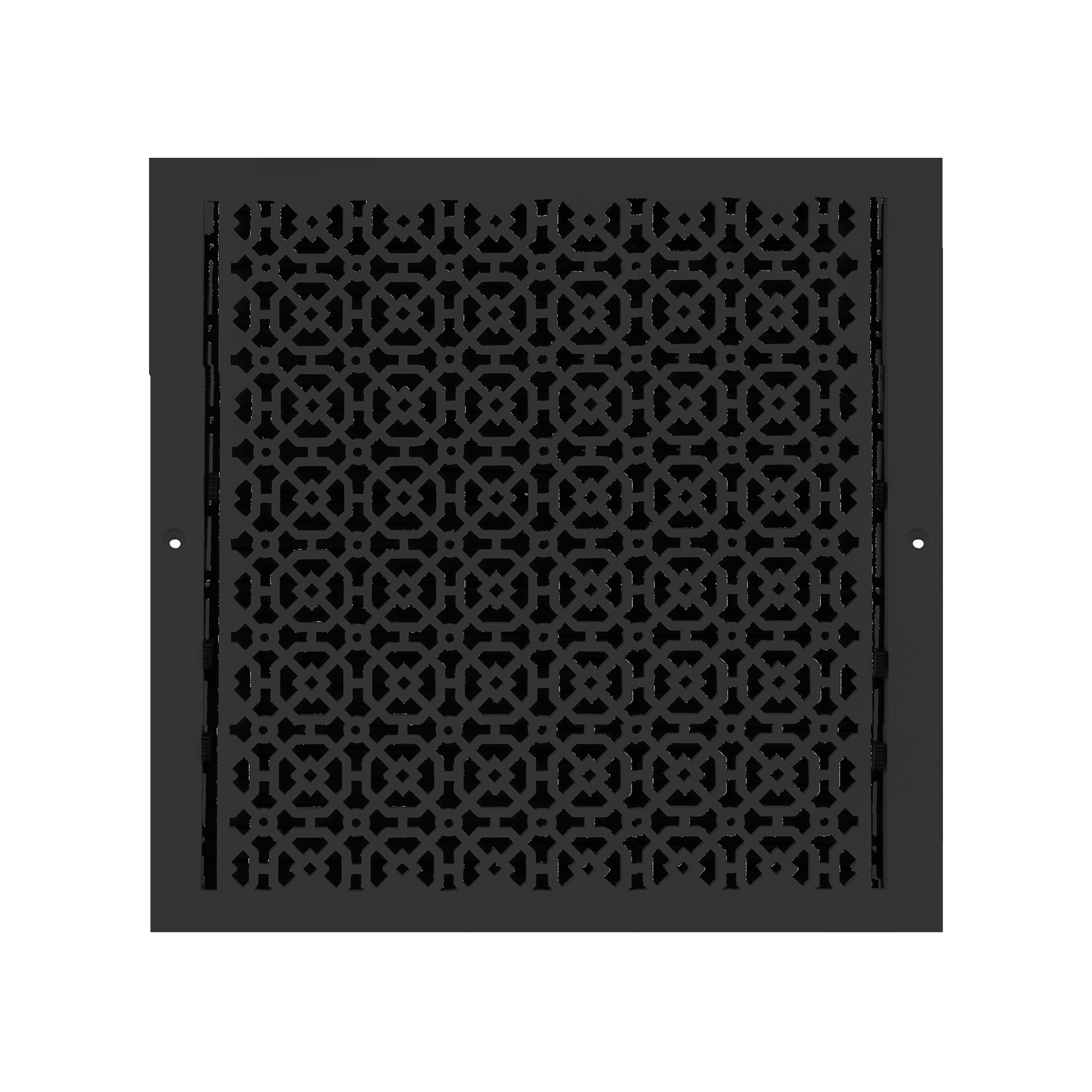 Achtek 16"x16" Solid Cast Aluminum Air Supply louvered Vent | Powder Coated