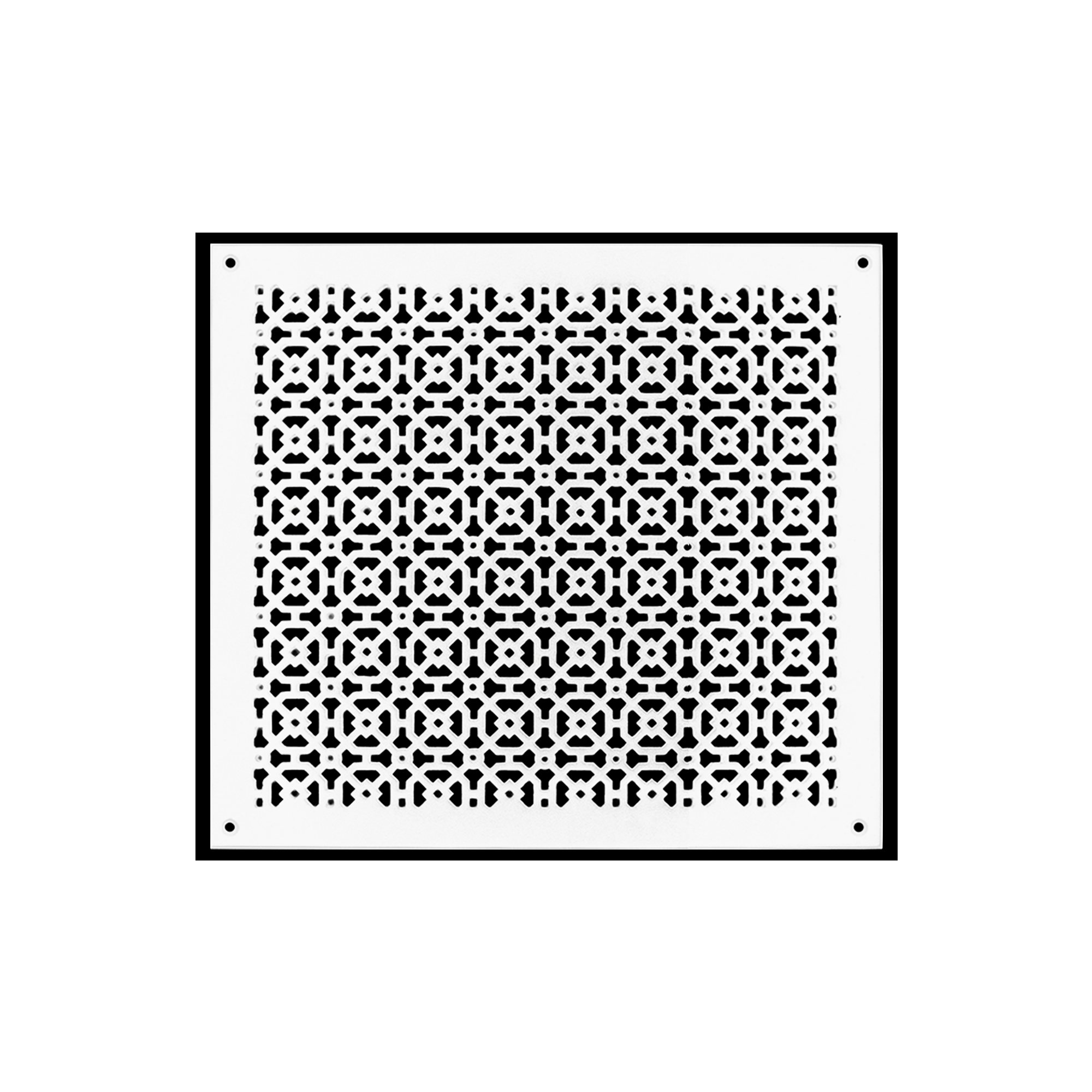 Achtek 16"x18" Retour d'air en fonte d'aluminium robuste | Revêtement en poudre
