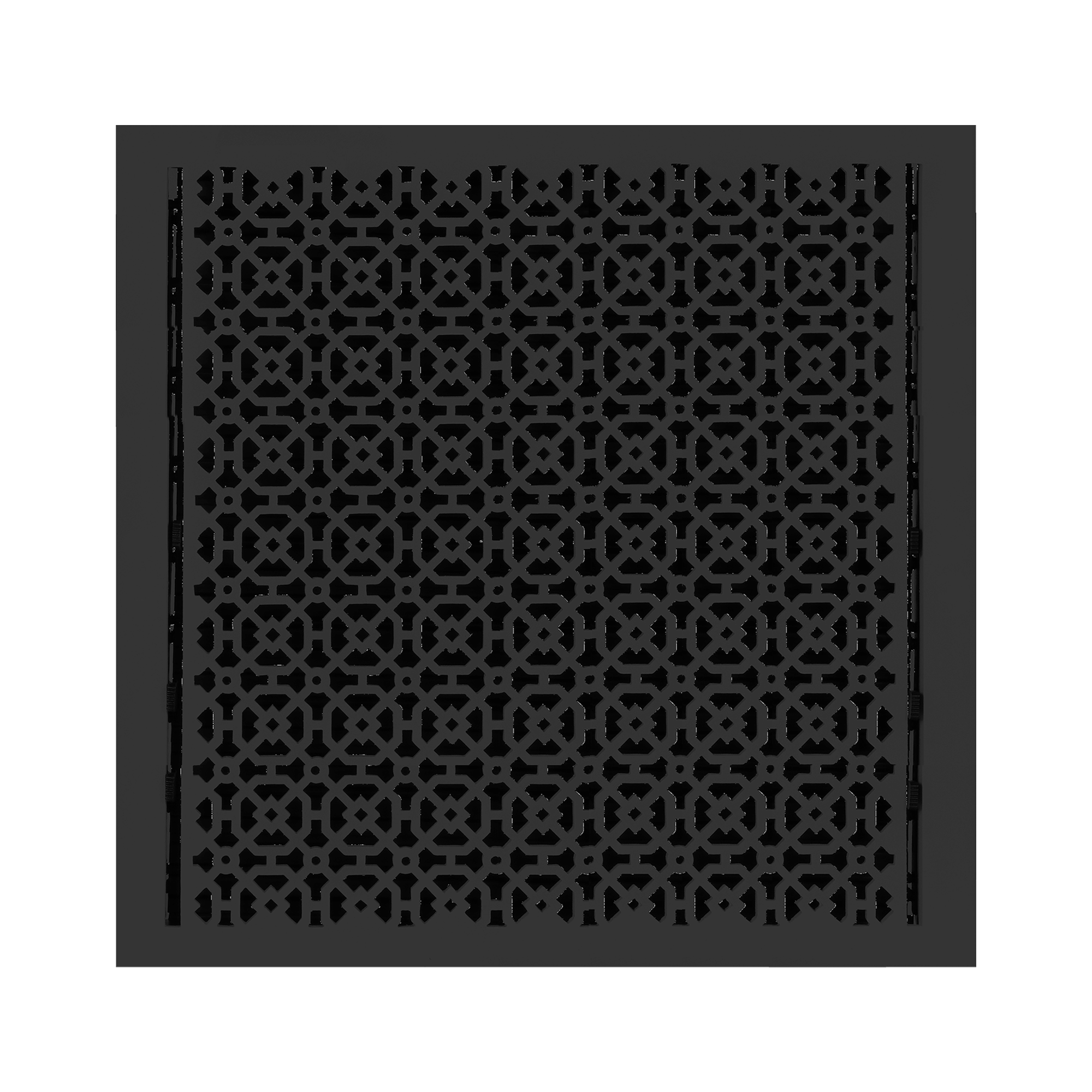 Achtek 18"x18" Solid Cast Aluminum Air Supply louvered Vent | Powder Coated