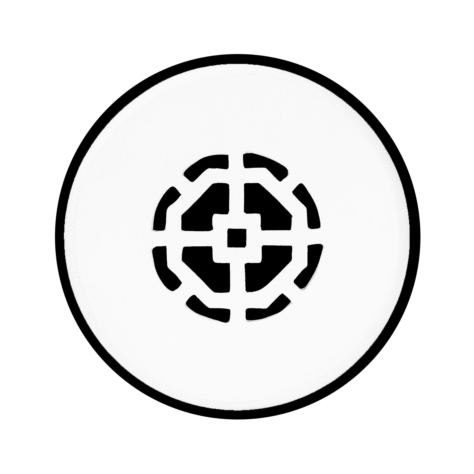 Achtek 2" Duct (3-1/2" Overall) Round Vent Cast Aluminum Handcrafted