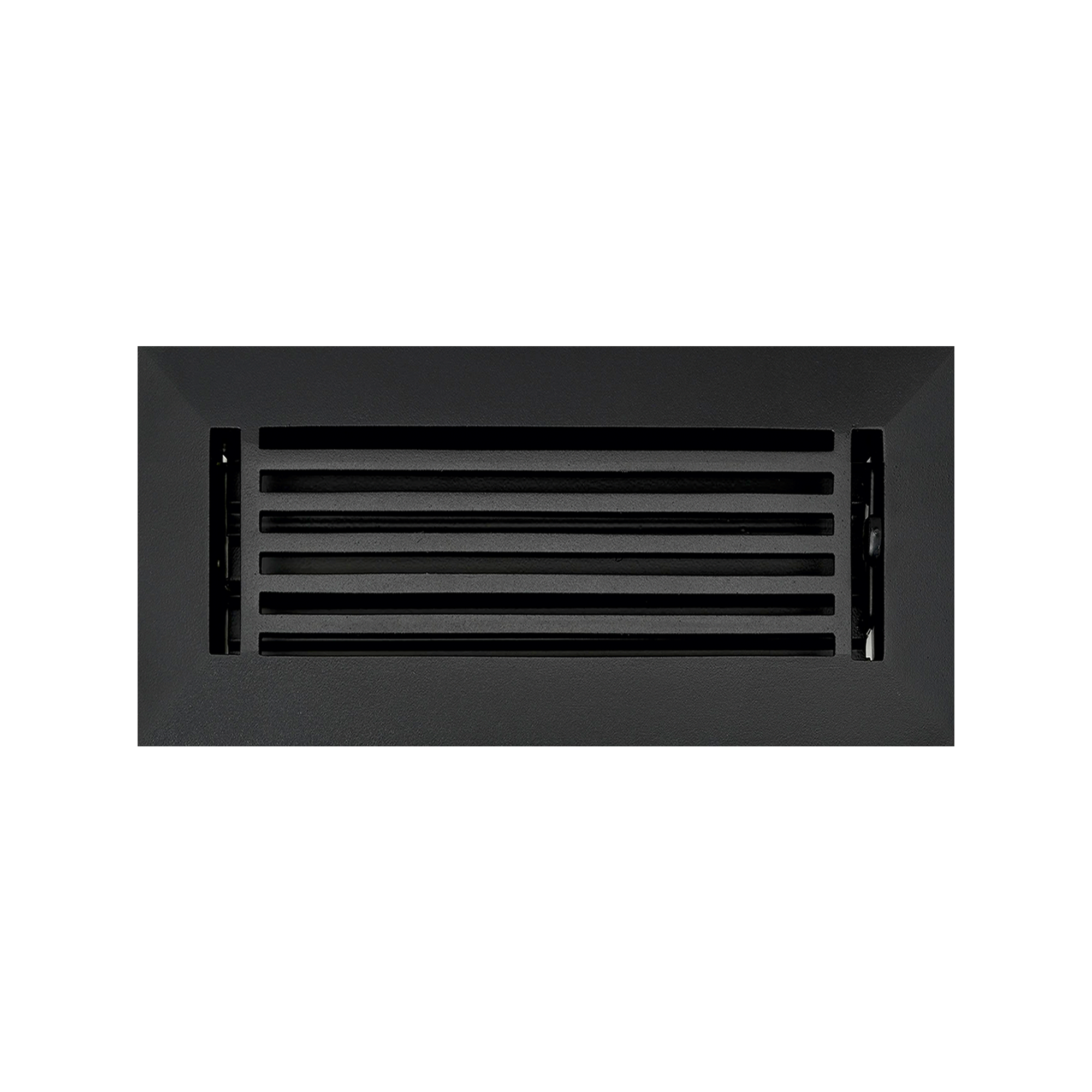 Linear 3"x10" Solid Cast Aluminum Air Supply louvered Vent | Powder Coated