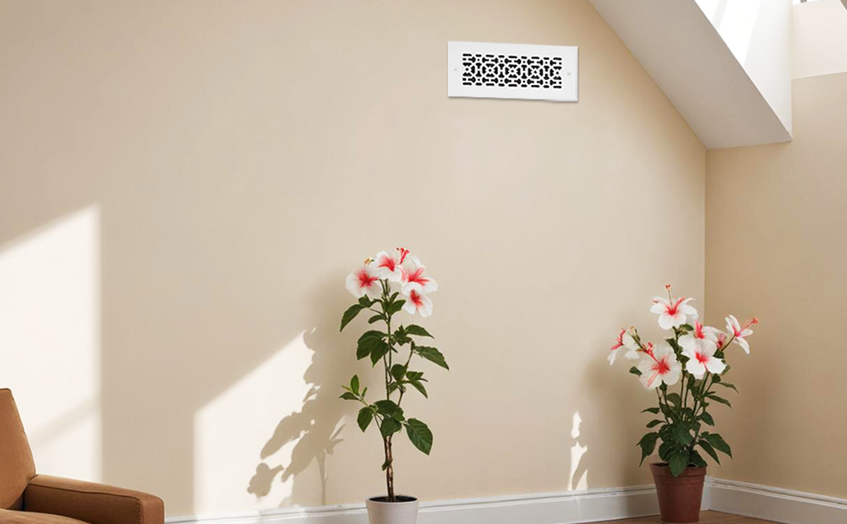 Achtek 4"x10" Heavy Cast Aluminum AIR RETURN | Powder Coated