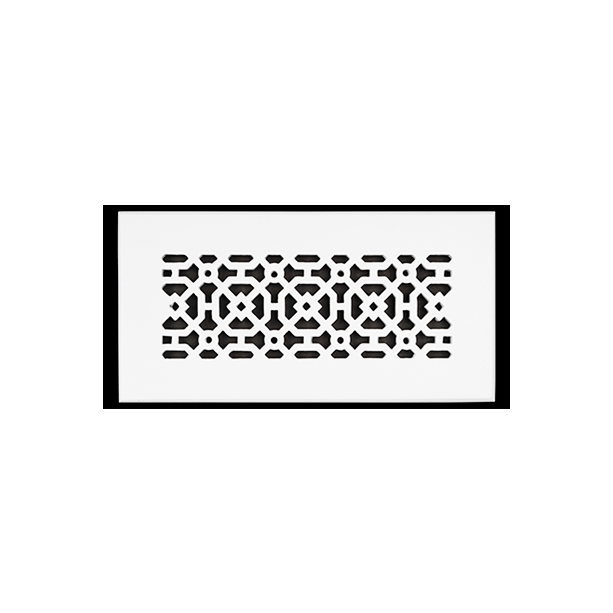 Achtek 4"x10" Heavy Cast Aluminum AIR RETURN | Powder Coated