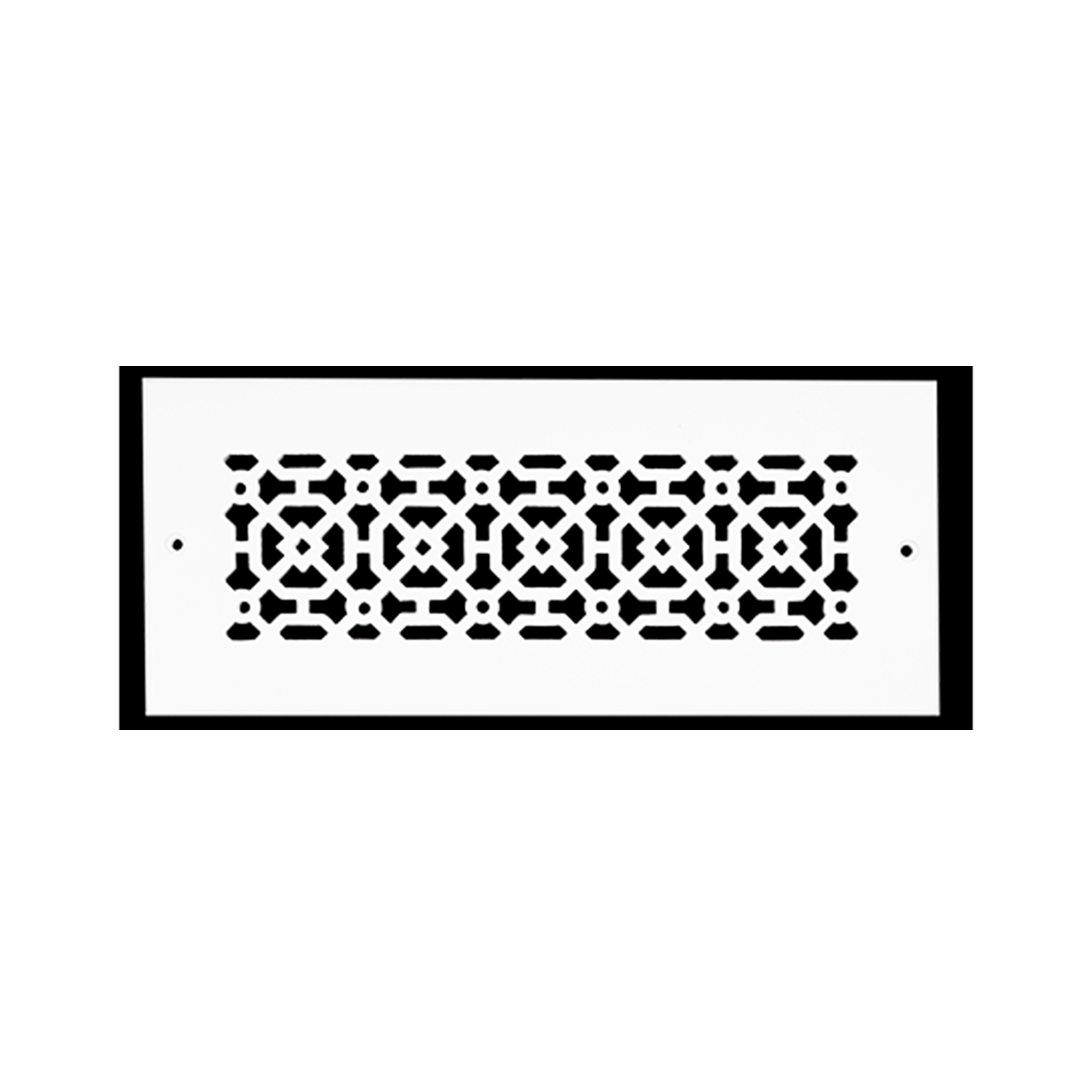 Achtek 4"x12" Heavy Cast Aluminum AIR RETURN | Powder Coated