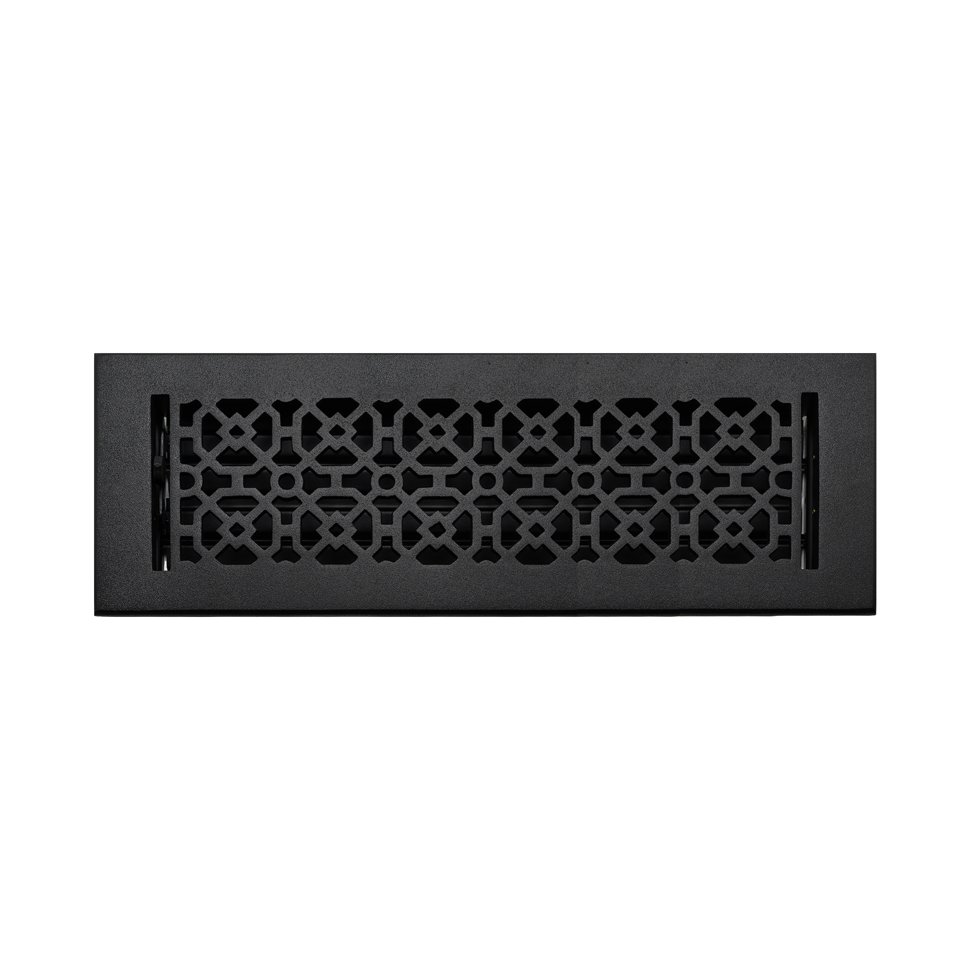 Achtek 4"x14" Solid Cast Aluminum Air Supply louvered Vent | Powder Coated