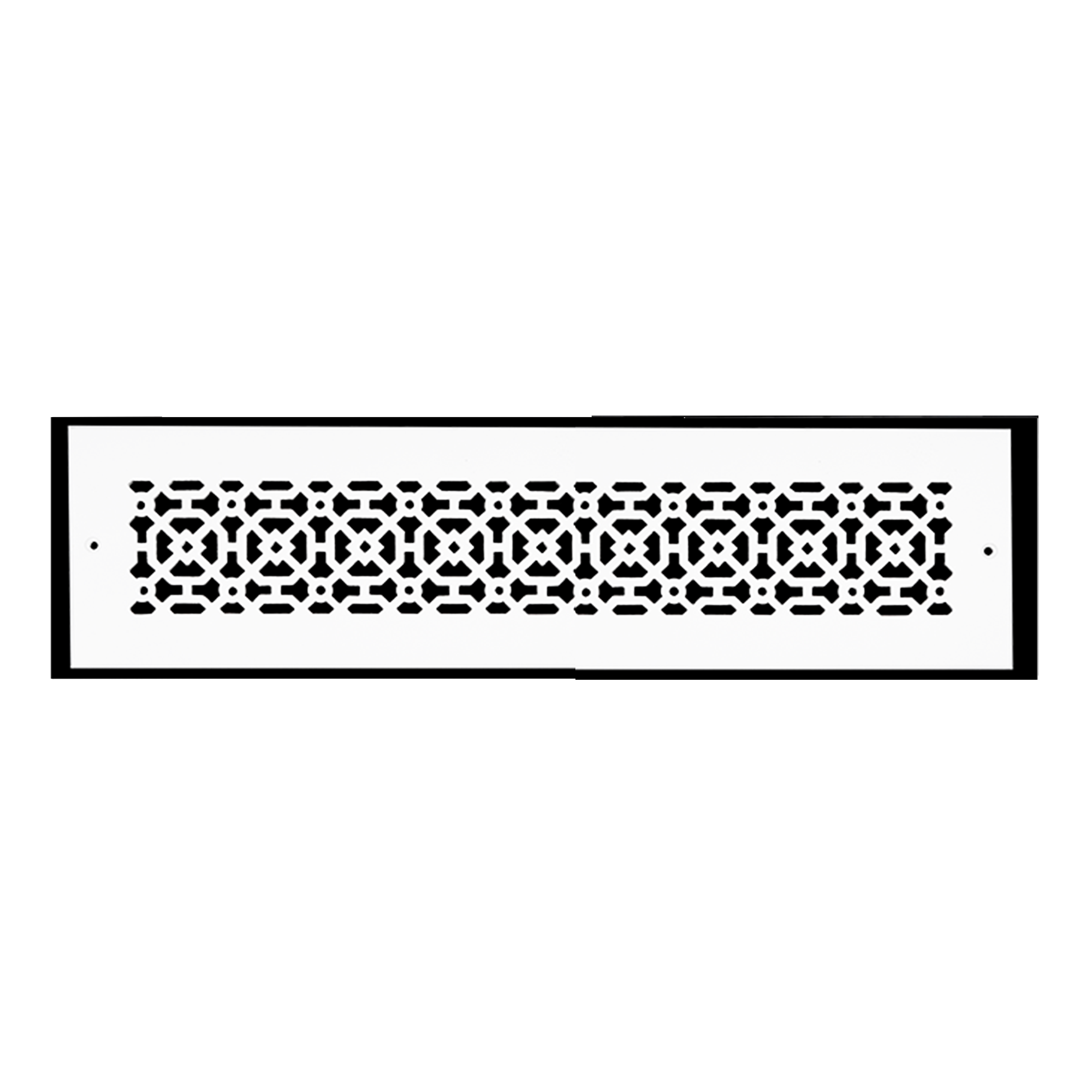 Achtek 4"x20" Heavy Cast Aluminum AIR RETURN | Powder Coated