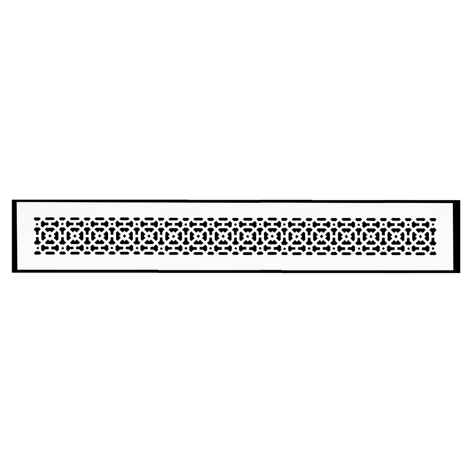 Achtek 4"x36" Heavy Cast Aluminum AIR RETURN | Powder Coated