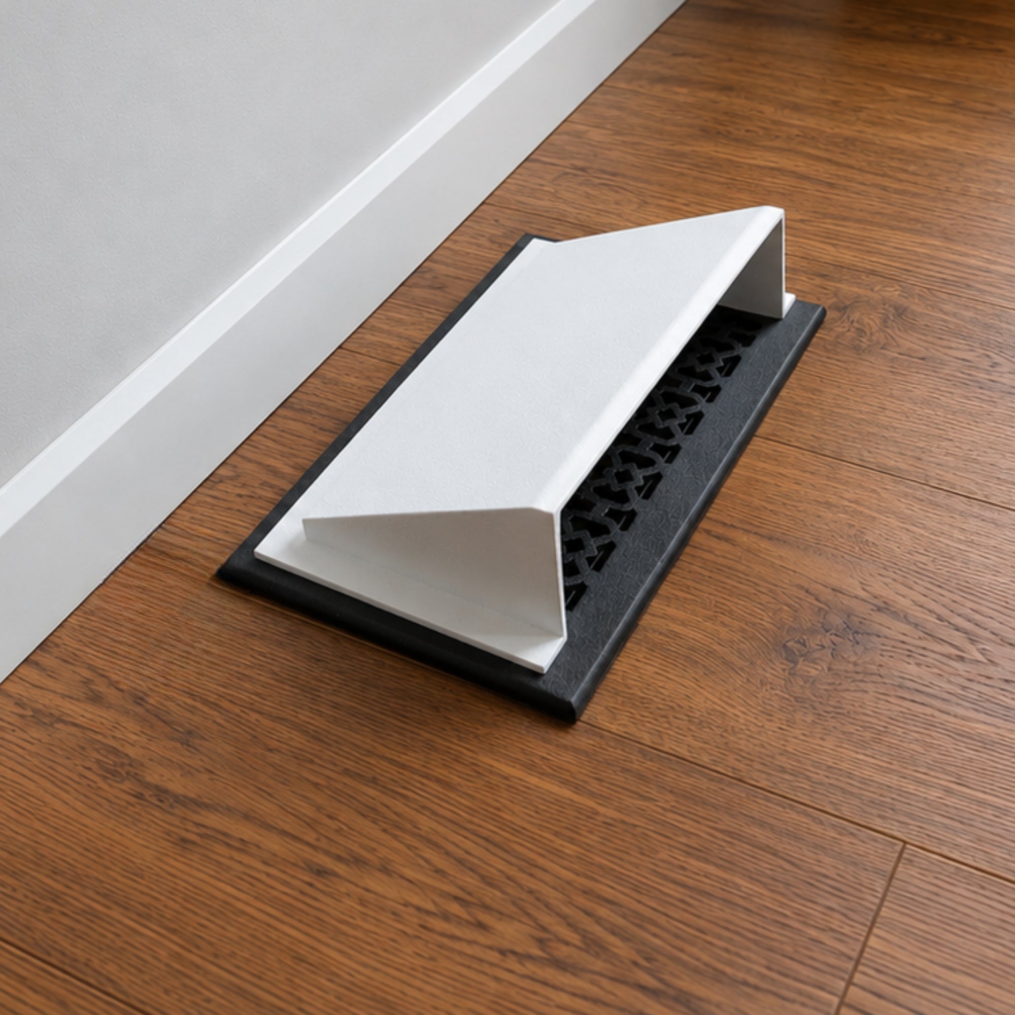 Solid Metal Deflector 6"x10" Unbreakable Cast Aluminum | Air & Heat Diverter
