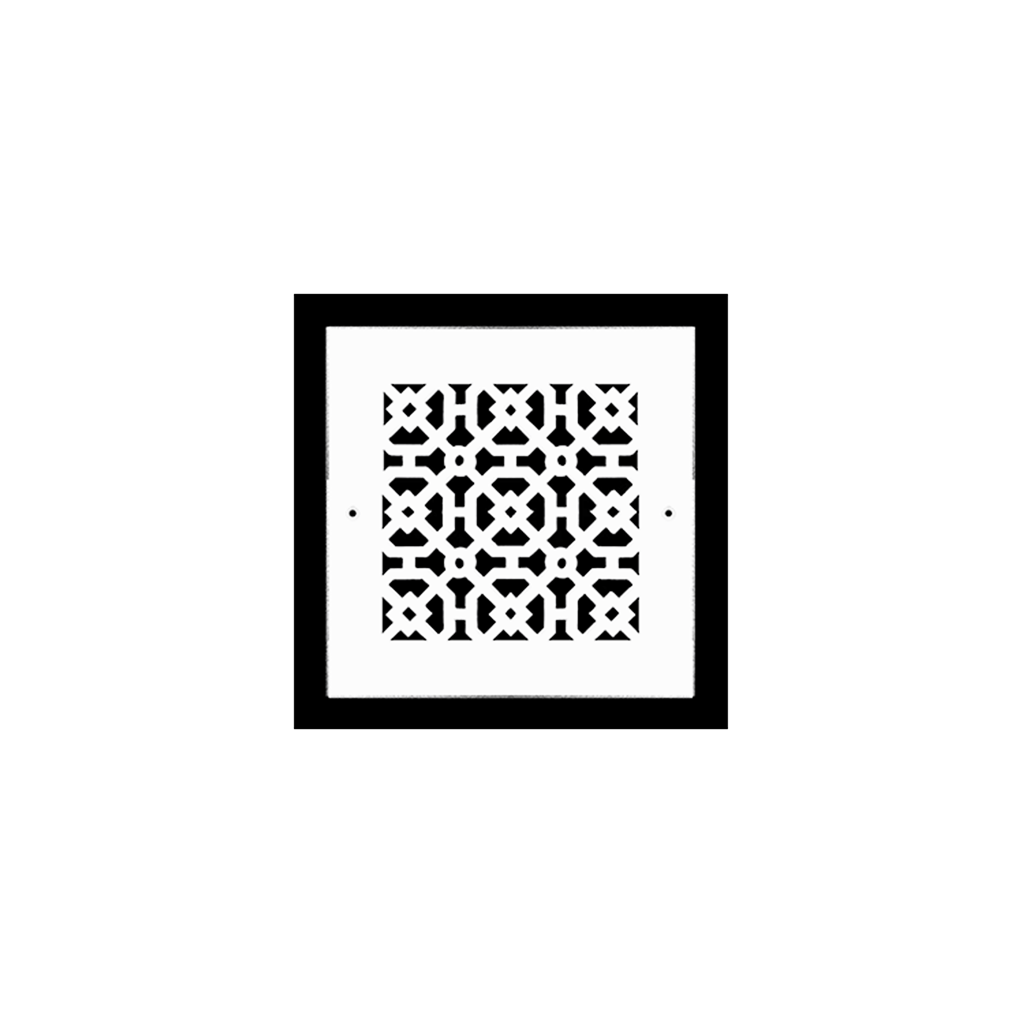 Achtek 6"x6" Heavy Cast Aluminum AIR RETURN | Powder Coated