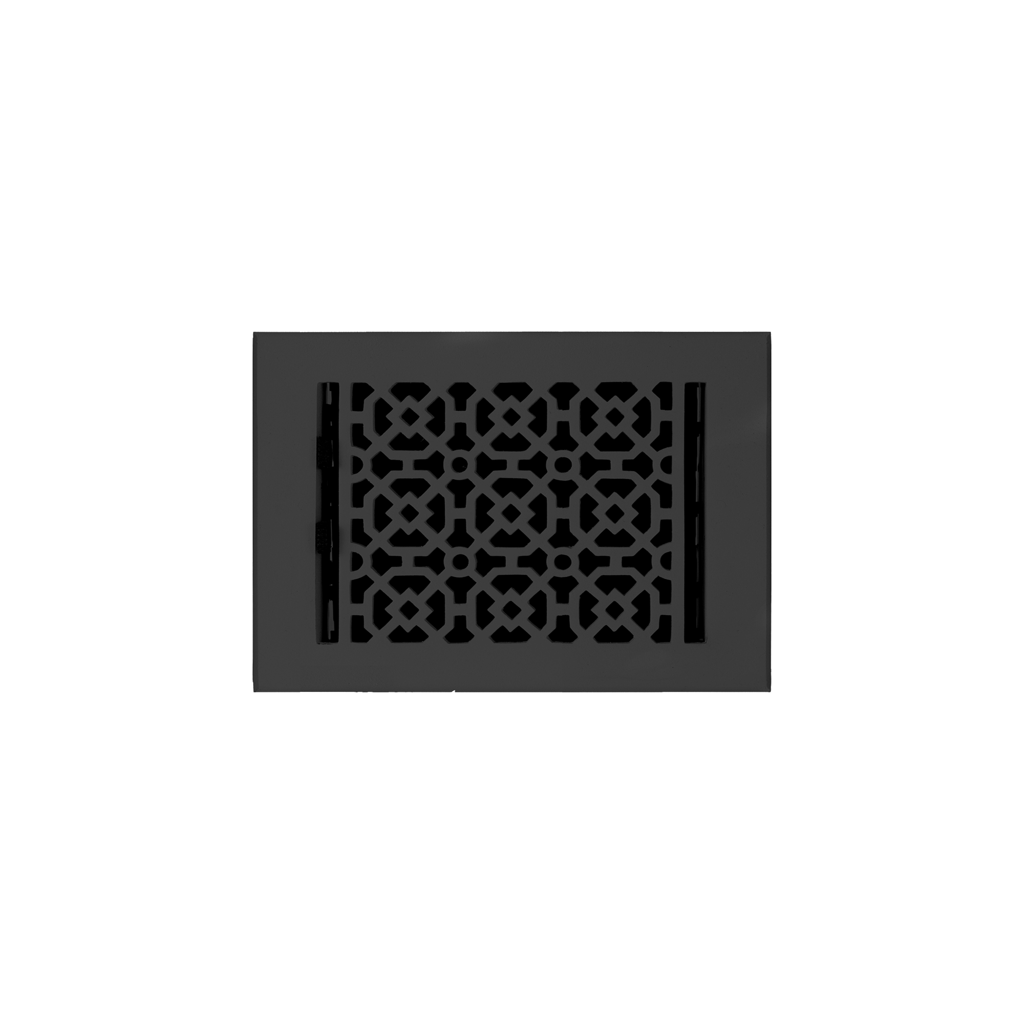 Achtek 6"x9" Solid Cast Aluminum Air Supply louvered Vent | Powder Coated