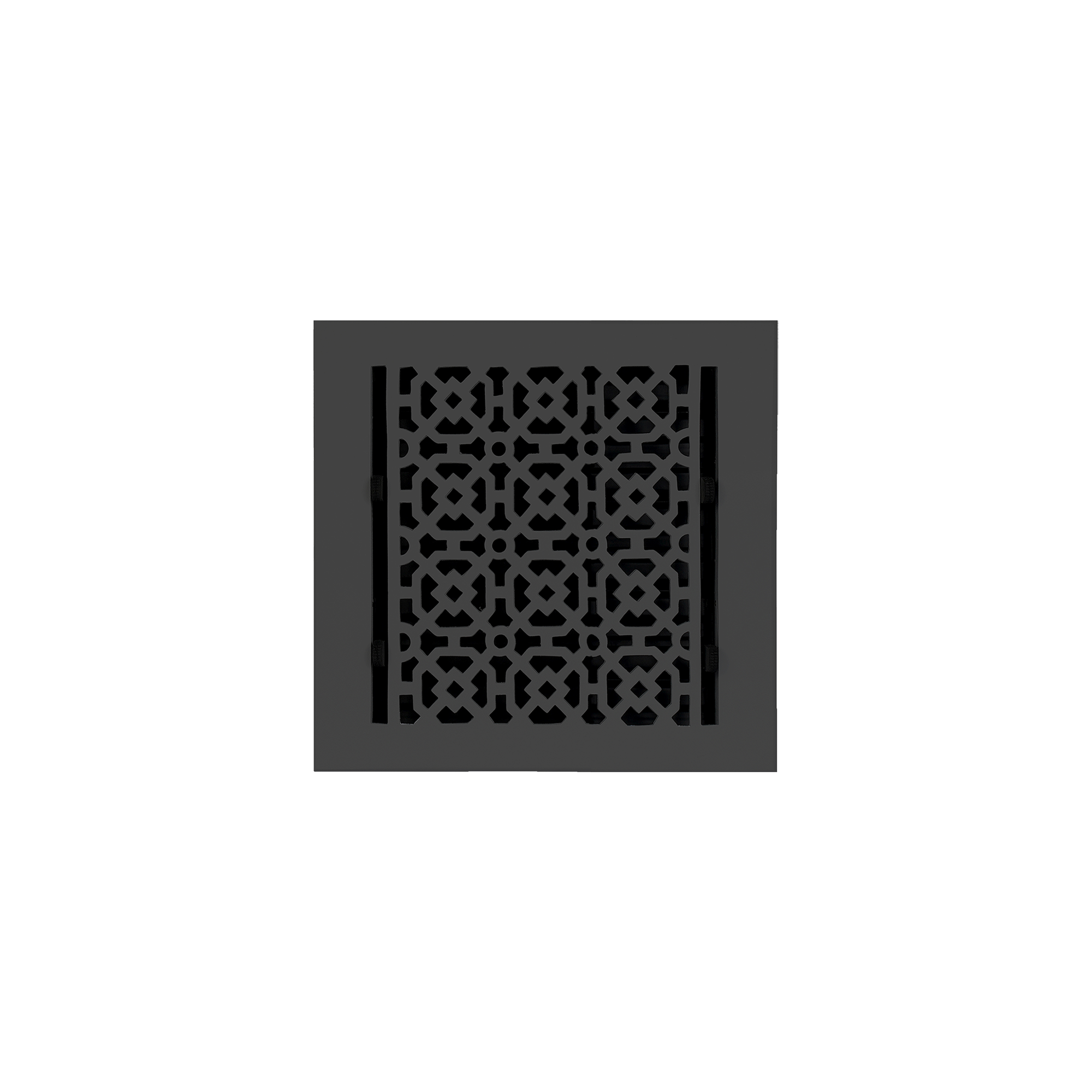 Achtek 7"x7" Solid Cast Aluminum Air Supply louvered Vent | Powder Coated