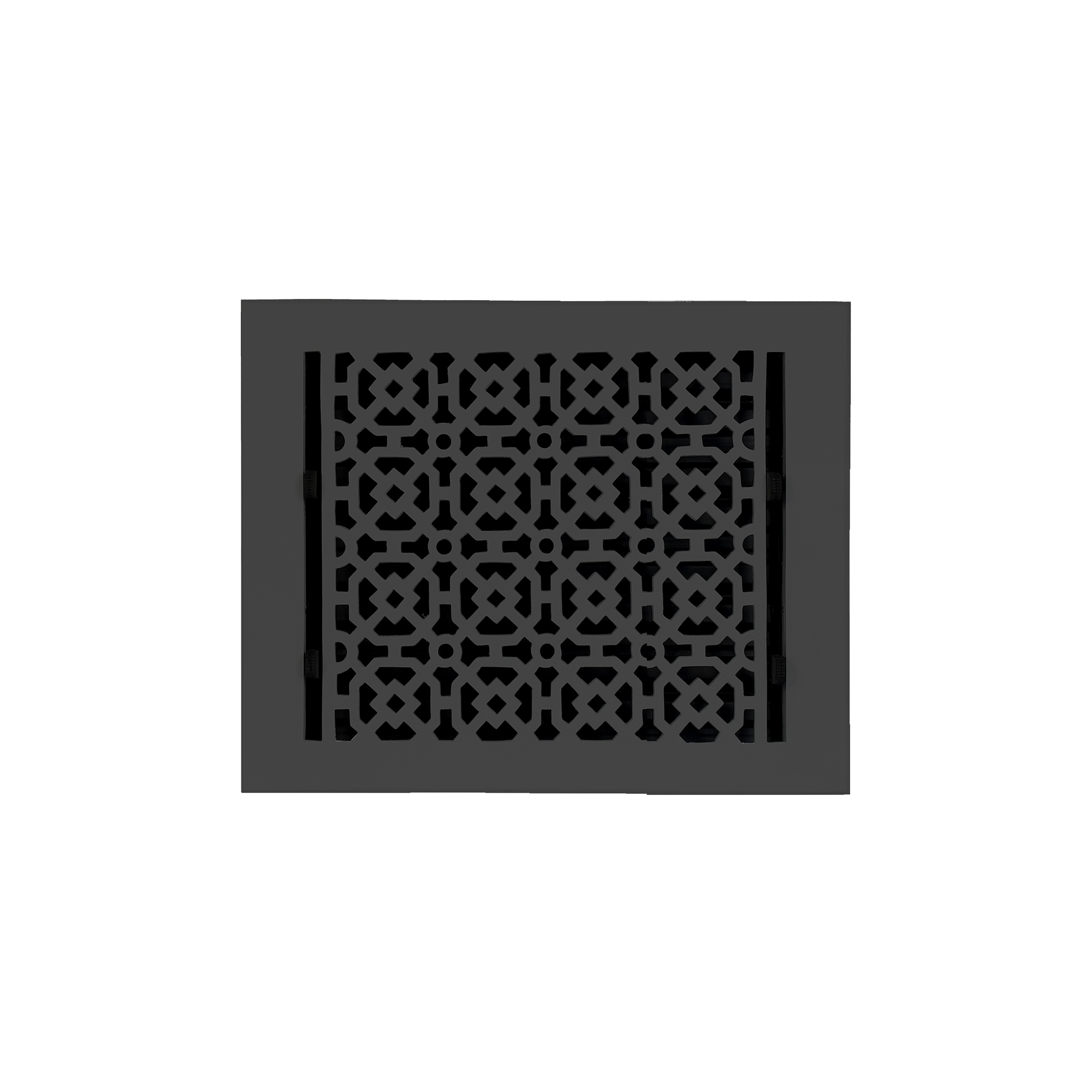 Achtek 8"x10" Solid Cast Aluminum Air Supply louvered Vent | Powder Coated