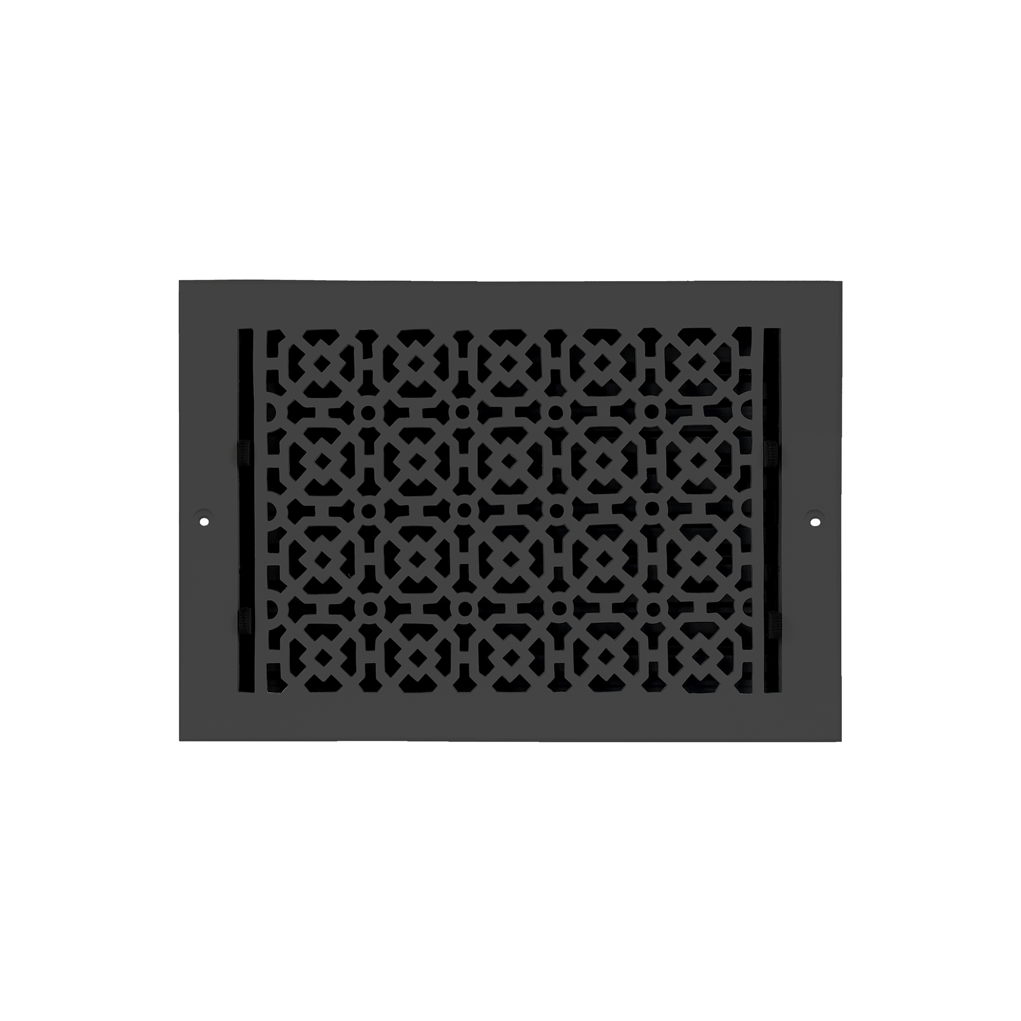 Achtek 8"x12" Grille d'aération à persiennes en fonte d'aluminium massif avec revêtement en poudre