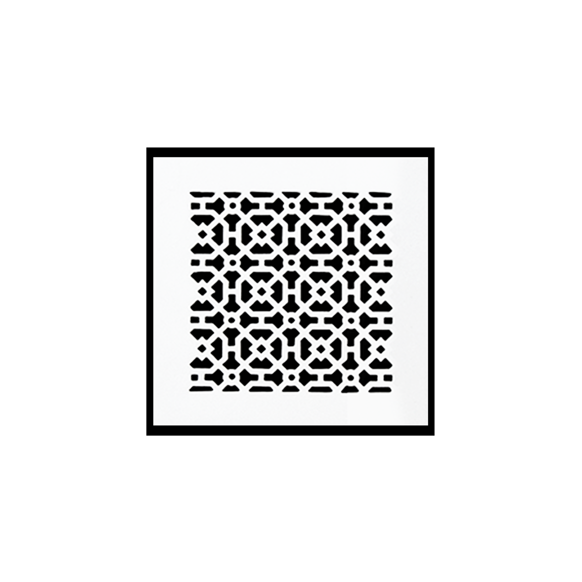 Achtek 8"x8" Heavy Cast Aluminum AIR RETURN | Powder Coated