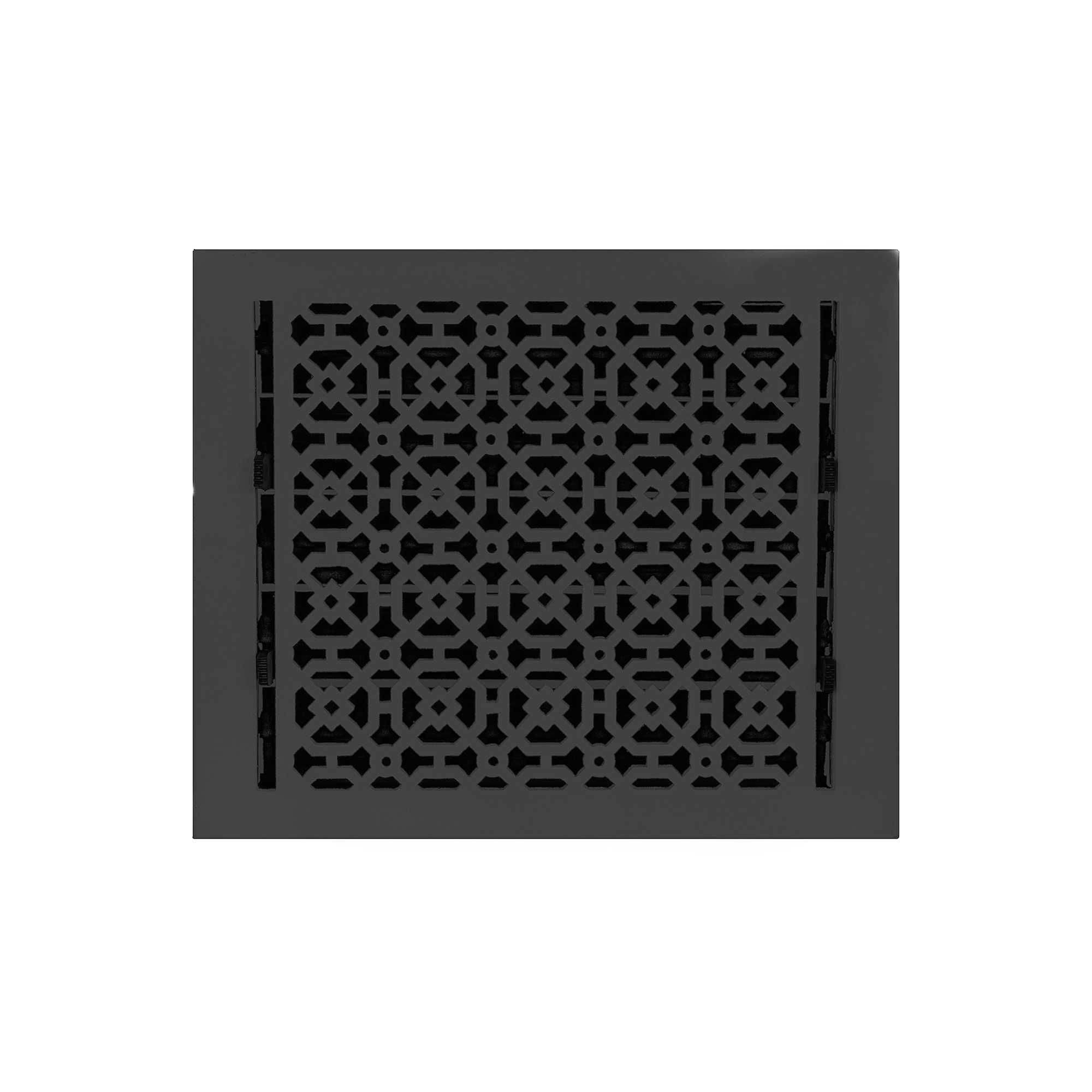 Achtek 9"x12" Solid Cast Aluminum Air Supply louvered Vent Powder Coated