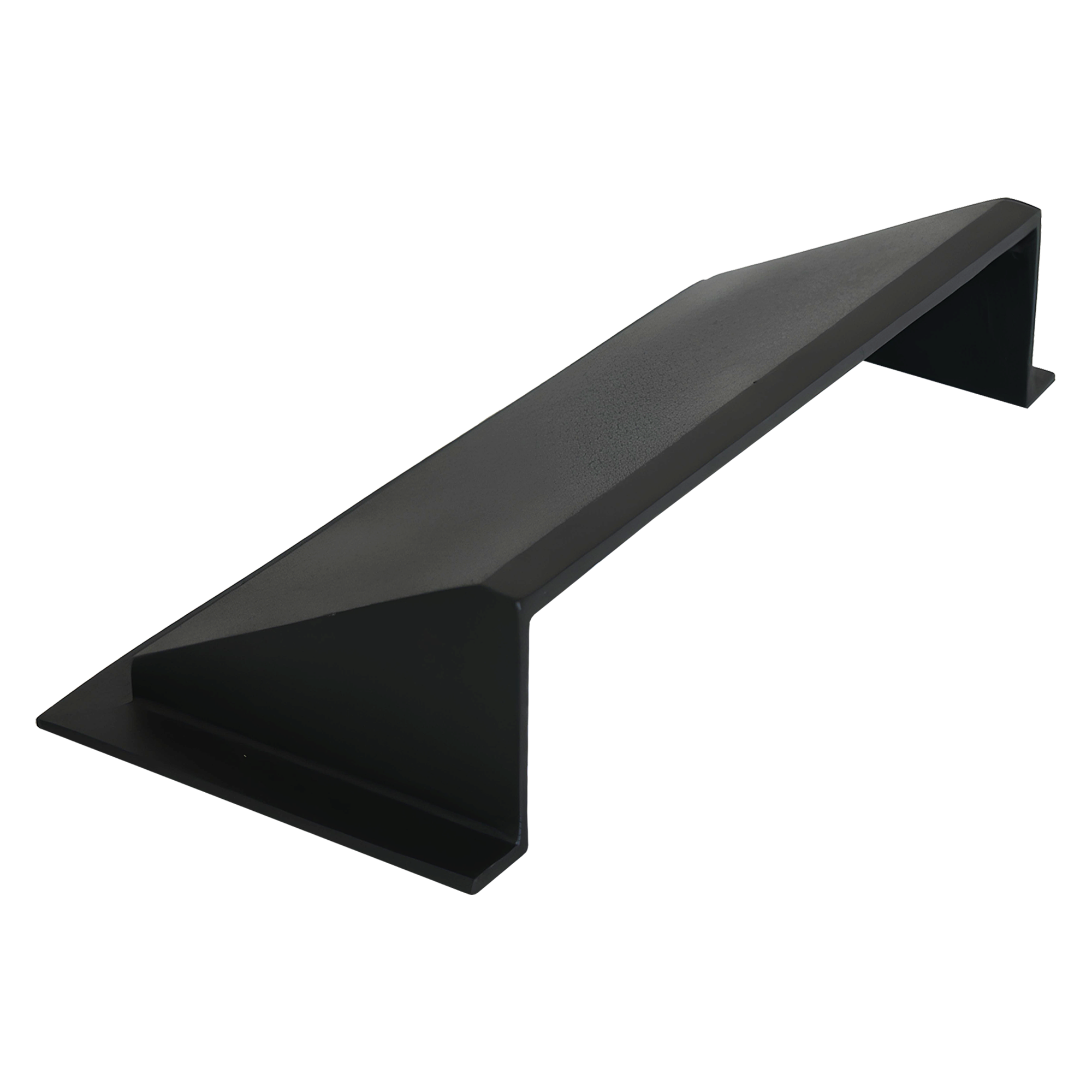 Déflecteur en métal massif 4"x14" en fonte d'aluminium incassable | Déflecteur d'air et de chaleur