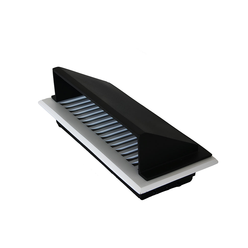 Solid Metal Deflector 6"x14" Unbreakable Cast Aluminum | Air & Heat Diverter