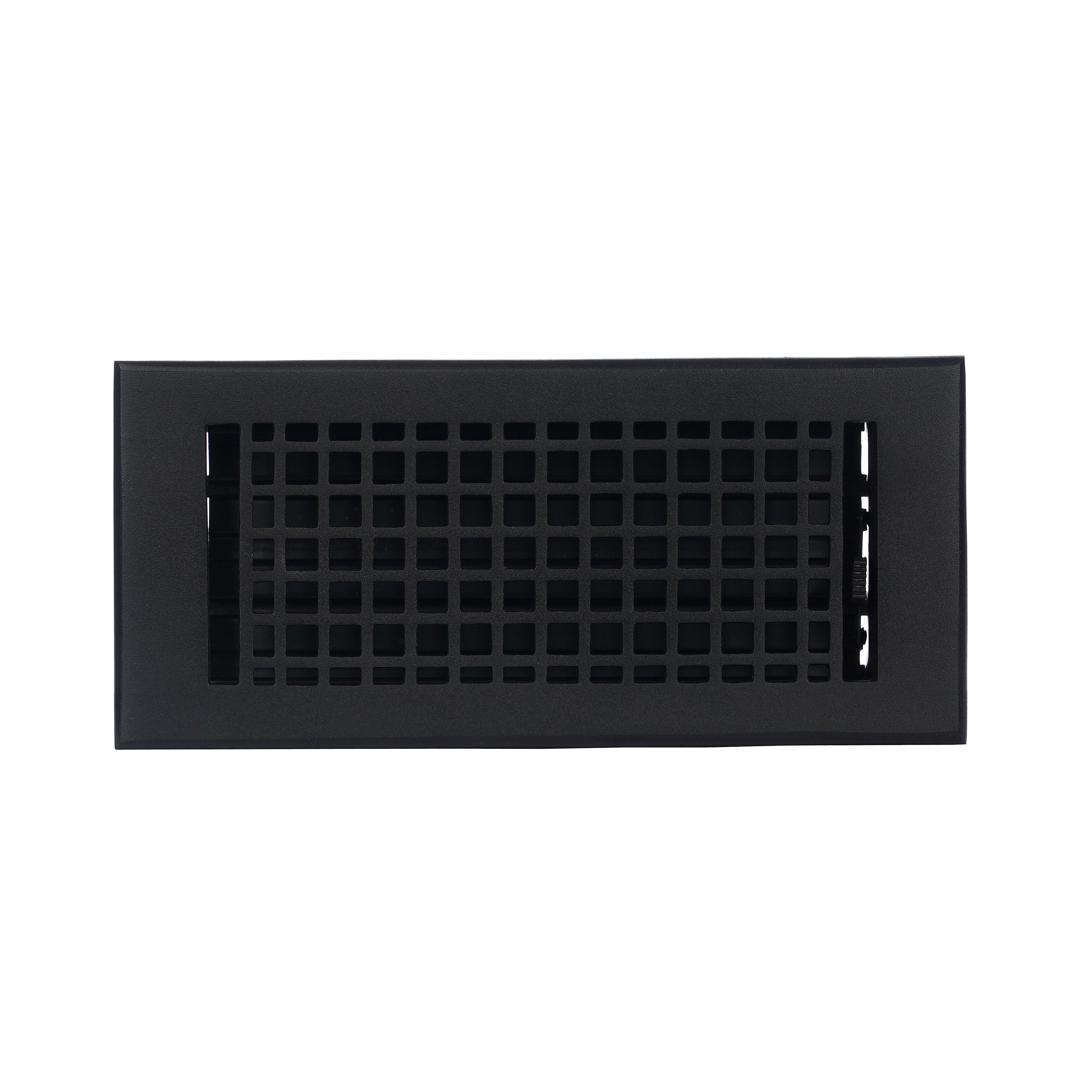 Mosaic 4"x10" Solid Cast Aluminum Air Supply louvered Vent | Powder Coated