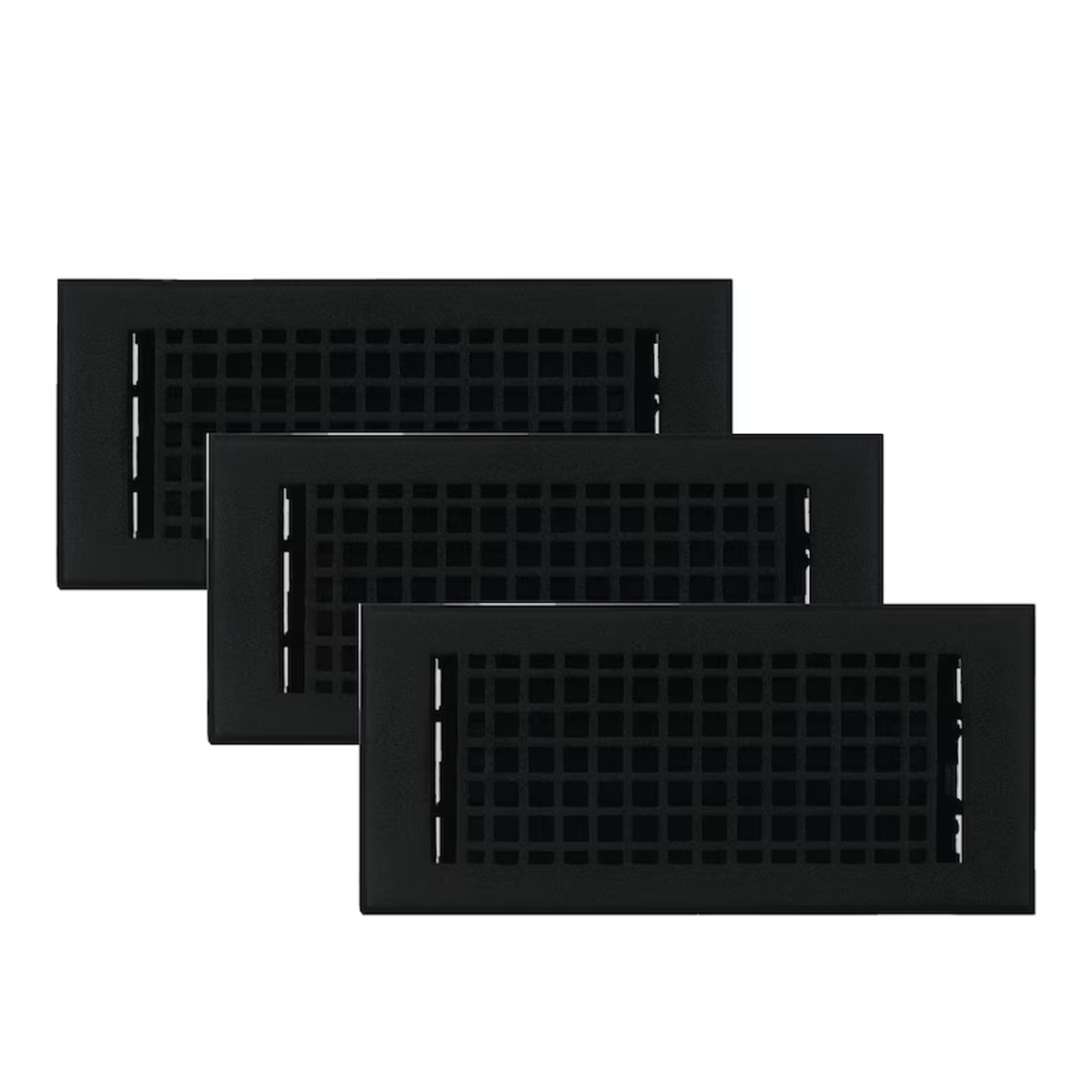 2 to 5 PACK 4"x10" Mosaic Walkable FLOOR Solid Cast Aluminum Air Supply louvered  Powder Coated