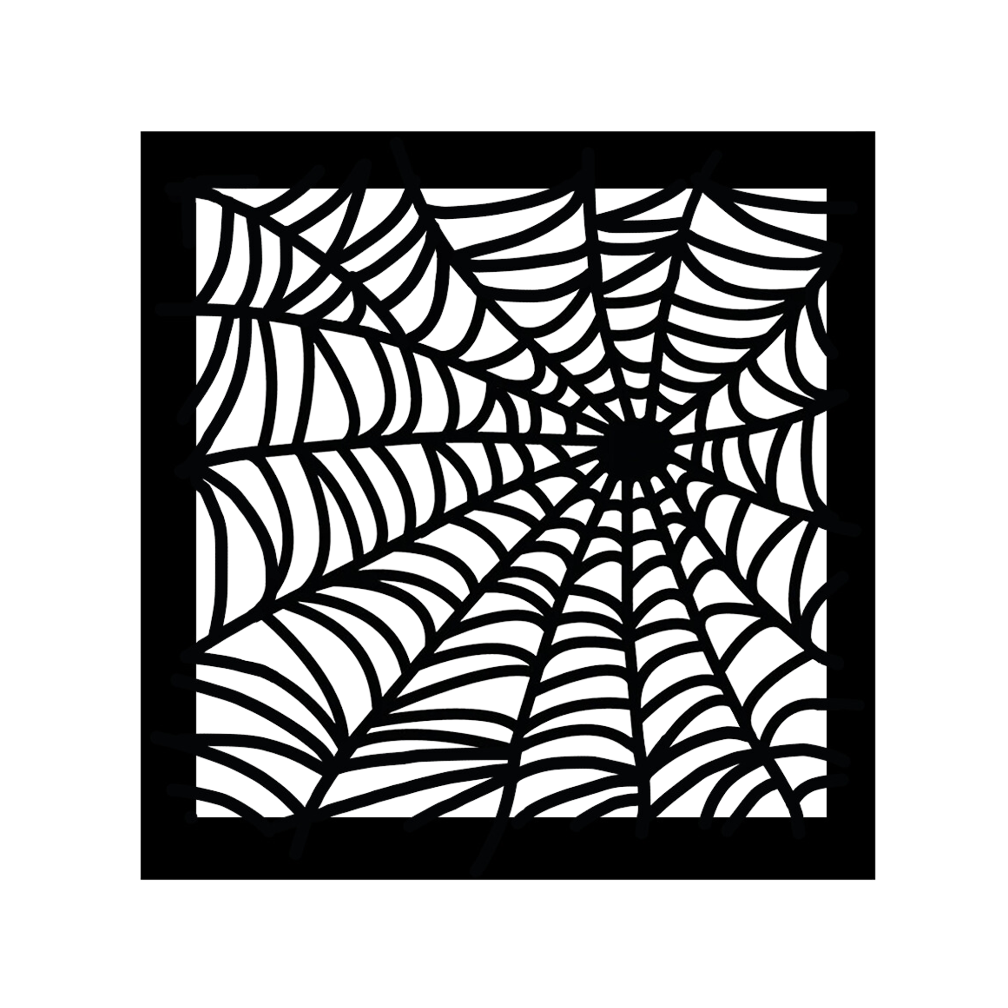SPIDER WEB Air Return 16"x16" Duct Opening Gothic| Heavy Cast Aluminum Cover Grill (18"x18" Overall) | Powder Coated