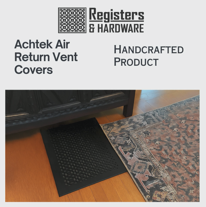 Air Return Ventilation Grill for Wall and Floor Use