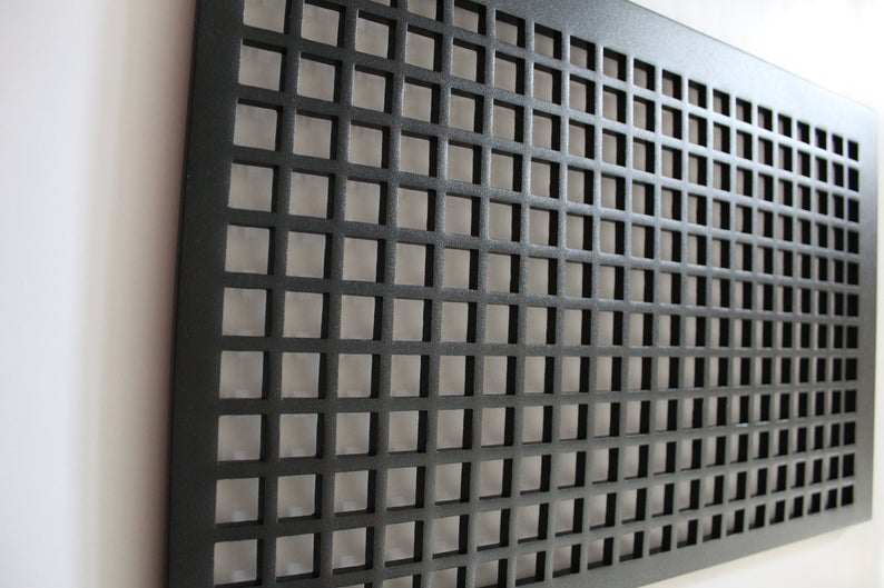 Custom Steel Air Return Grate Cover