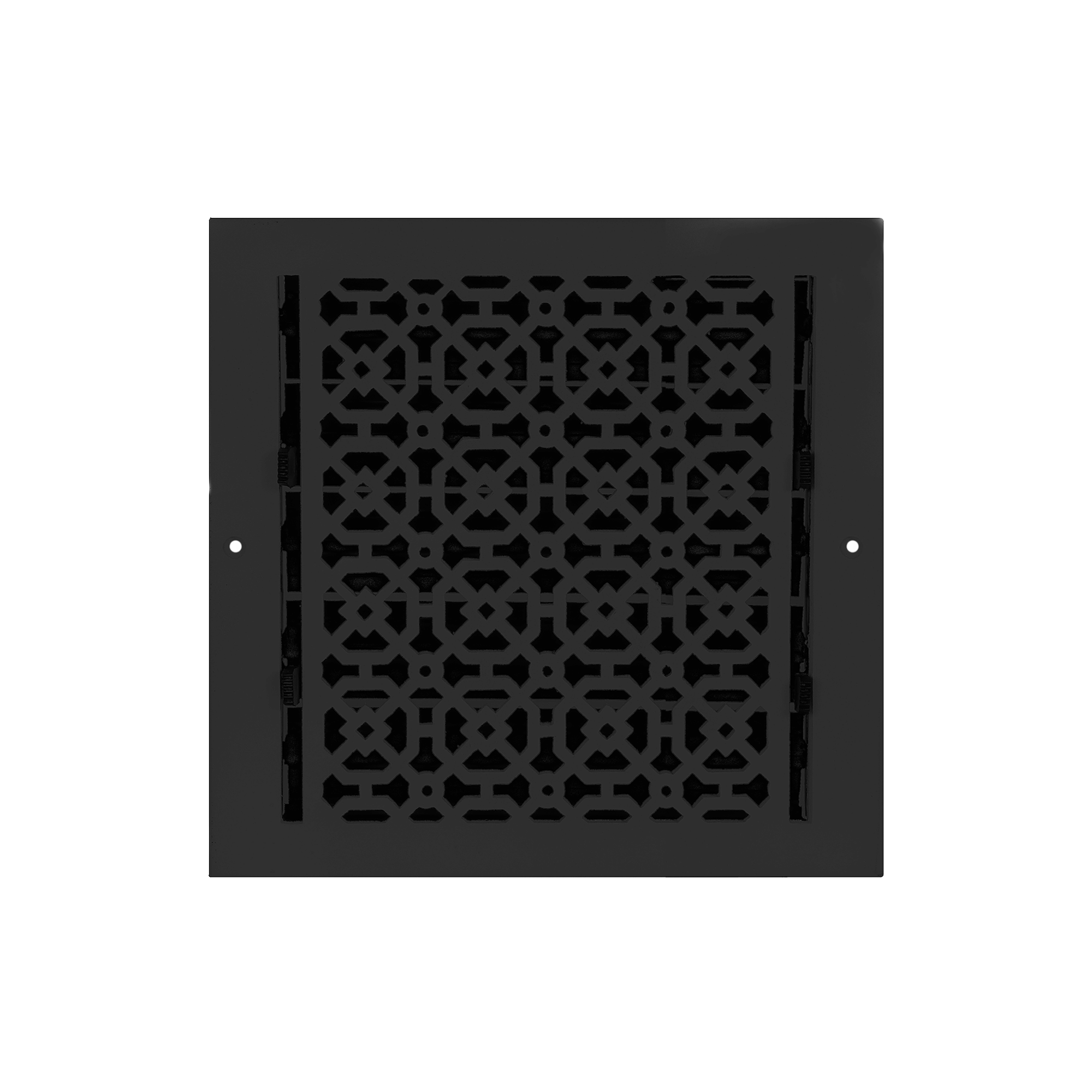 Achtek 10"x10" Grille d'aération à persiennes en aluminium moulé avec revêtement en poudre