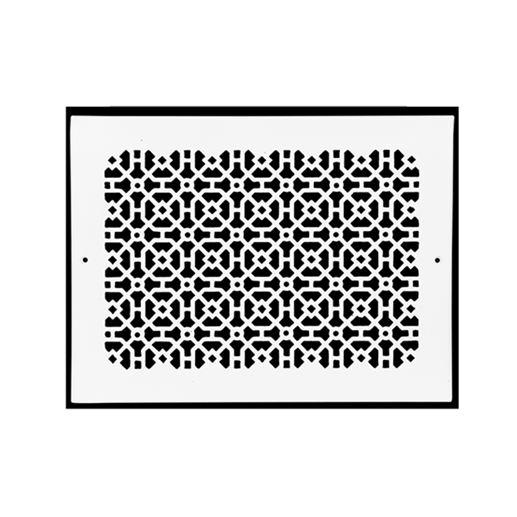 Achtek 10"x14" Retour d'air en fonte d'aluminium robuste | Revêtement en poudre