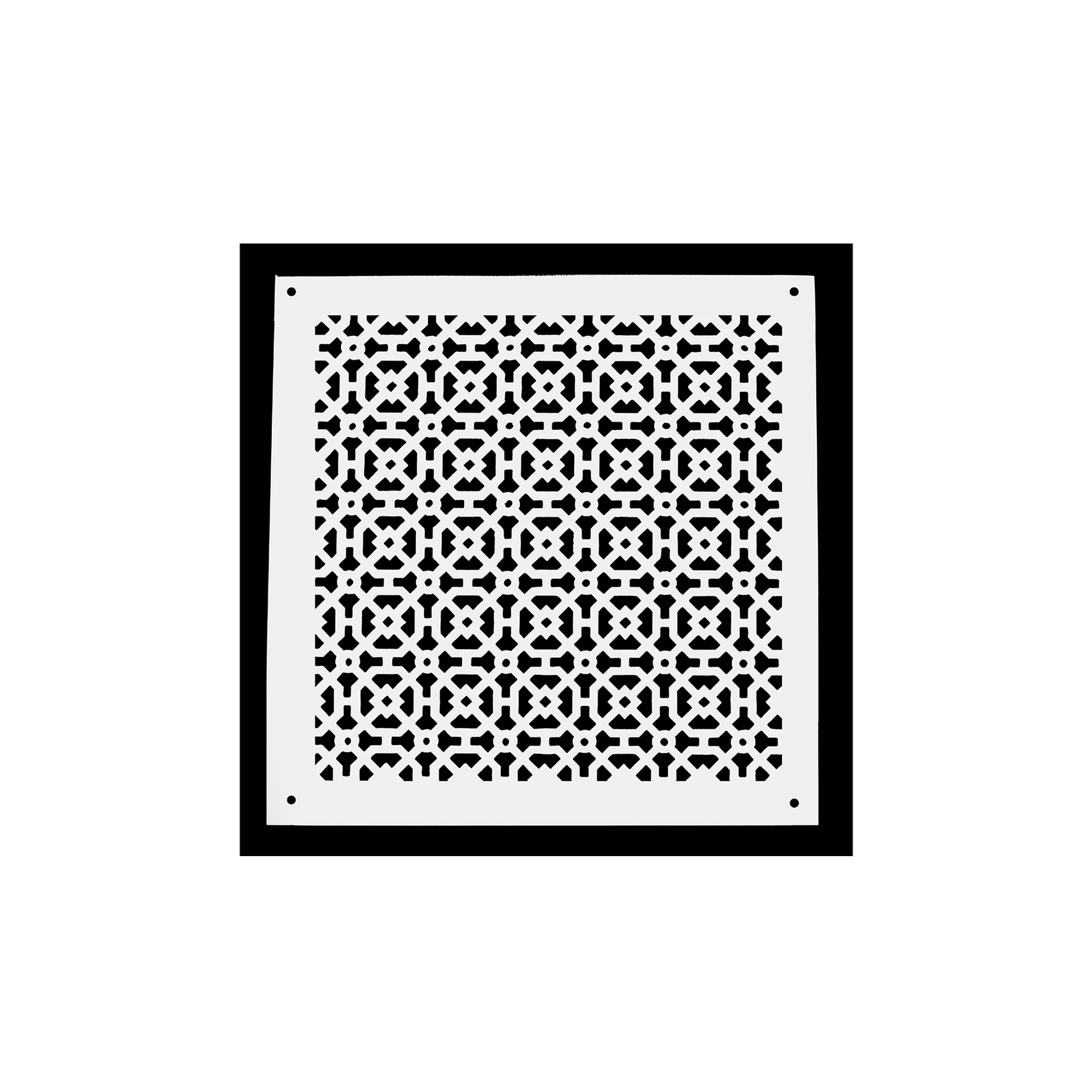 Achtek 13"x13" Retour d'air en fonte d'aluminium robuste | Revêtement en poudre