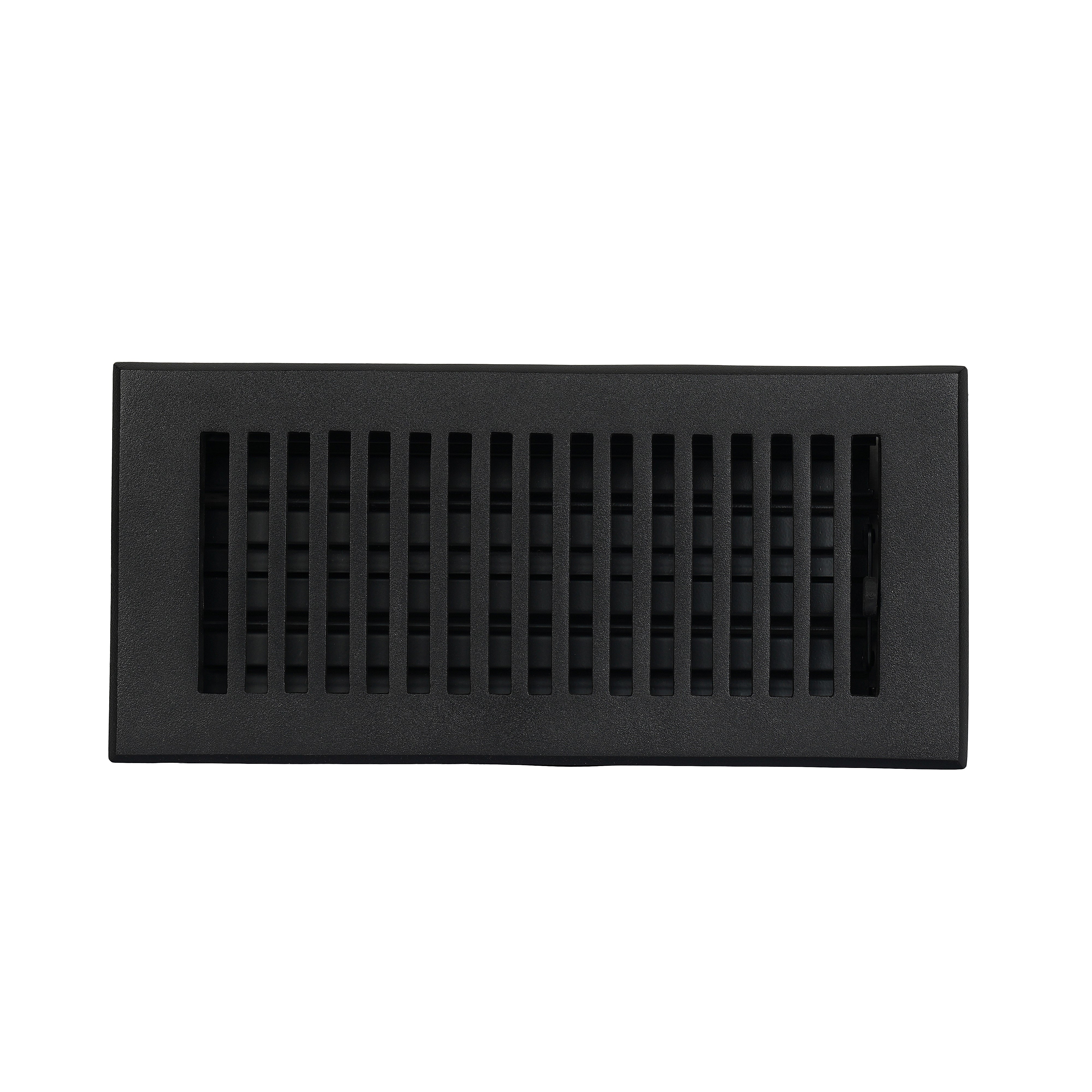 Sleek 6"x12" Solid Cast Aluminum Air Supply louvered Vent |Powder Coated