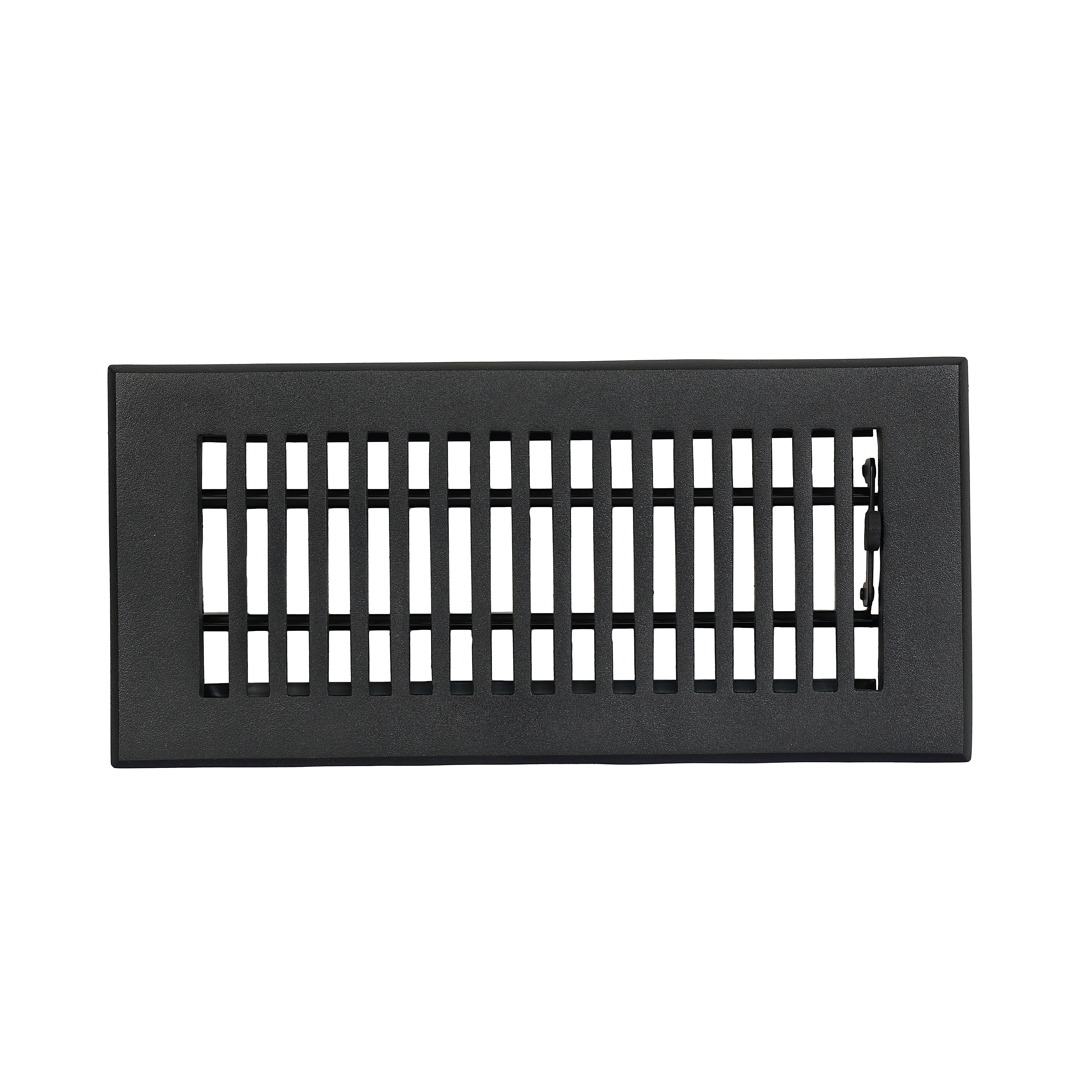 Sleek 6"x12" Solid Cast Aluminum Air Supply louvered Vent |Powder Coated