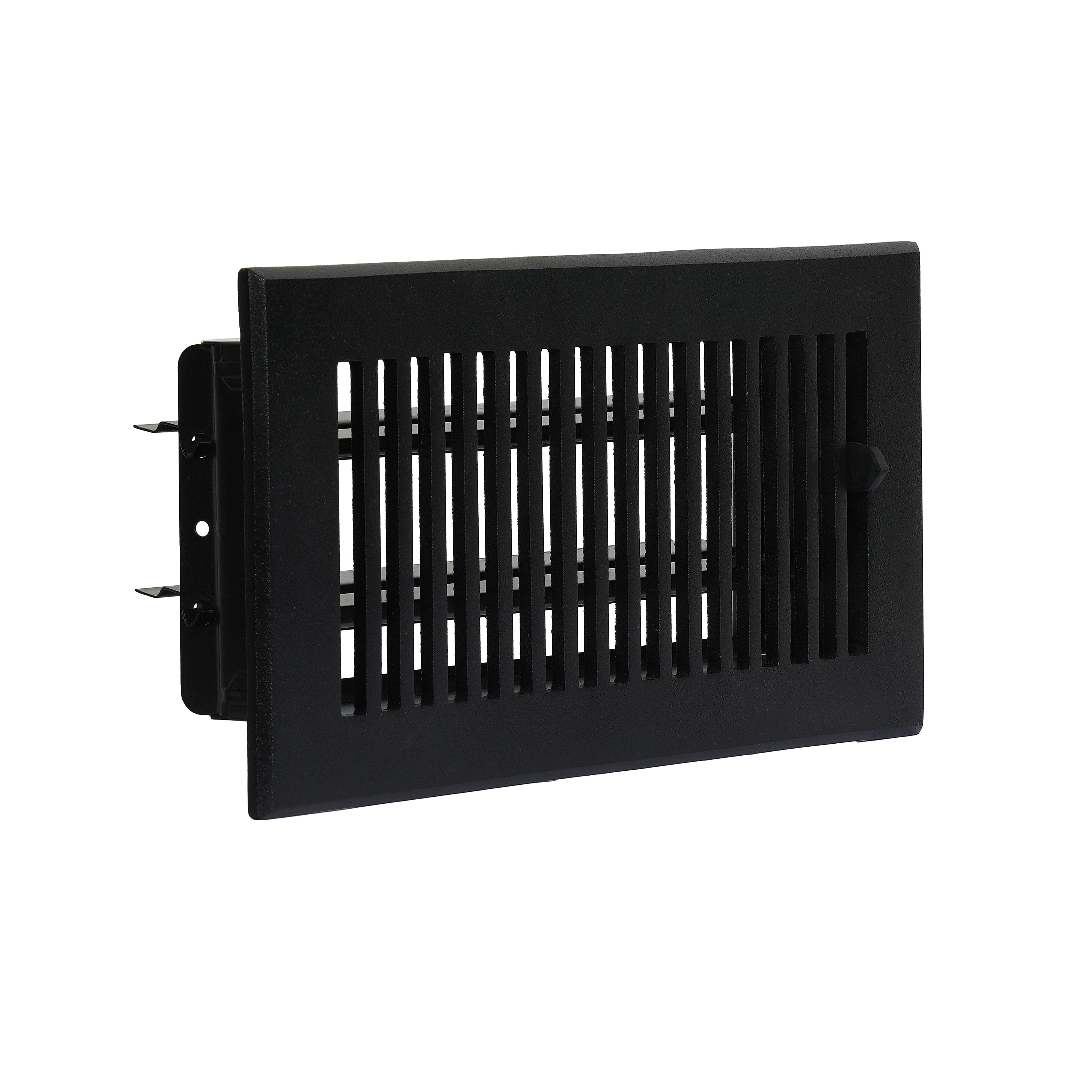Sleek 4"x10"Solid Cast Aluminum WALKABLE louvered Air Supply |Powder Coated