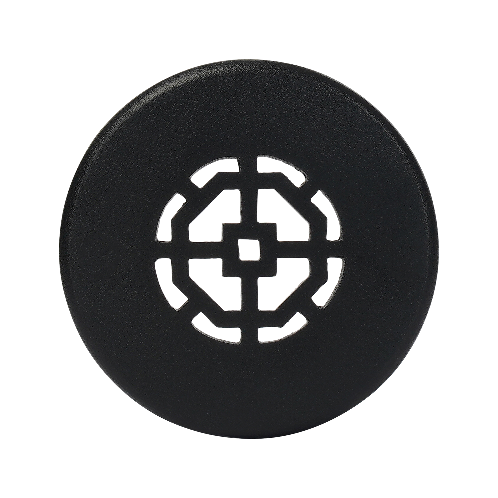 Achtek 2" Solid Cast Aluminum Round Grille | Powder Coated