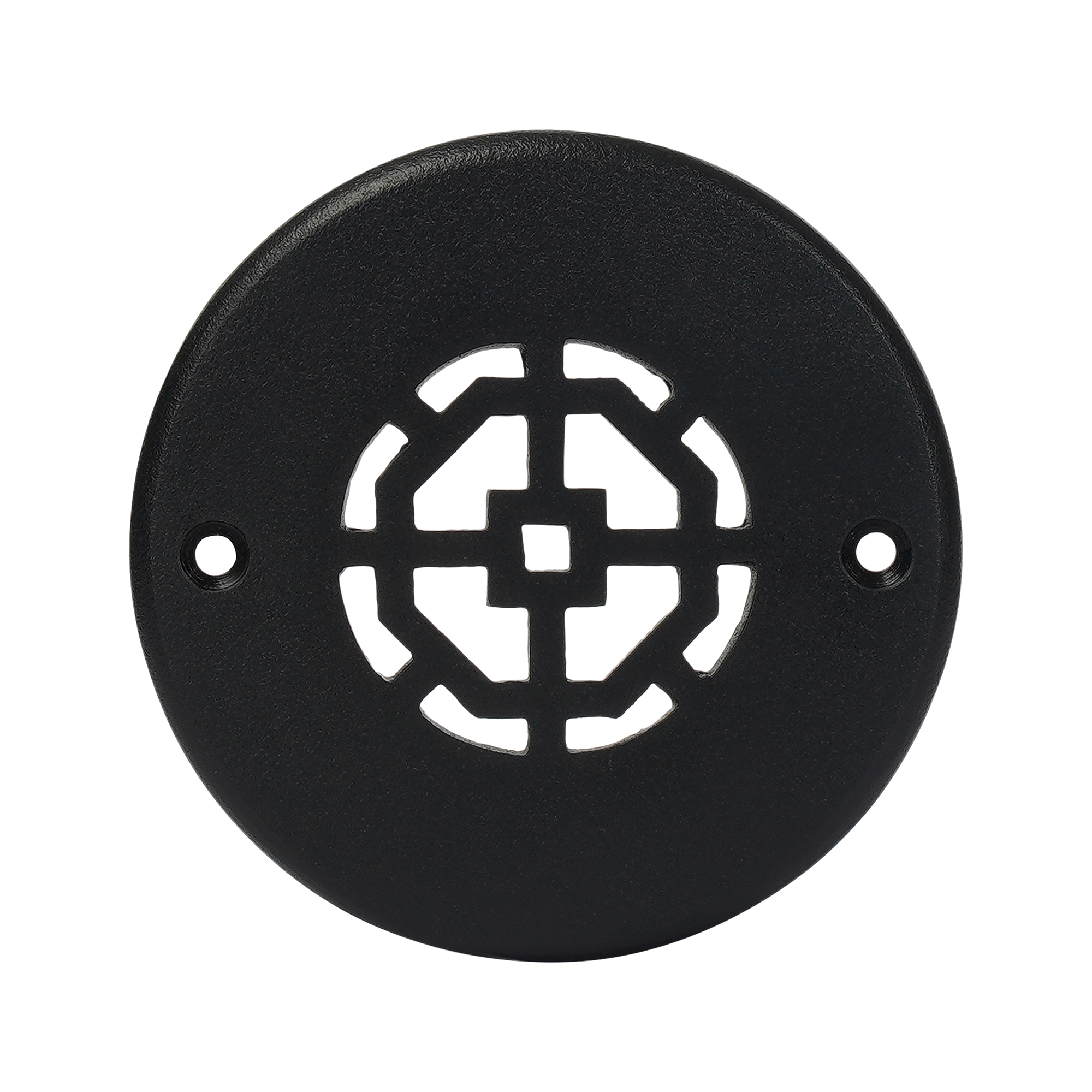 Achtek 2" Solid Cast Aluminum Round Grille | Powder Coated