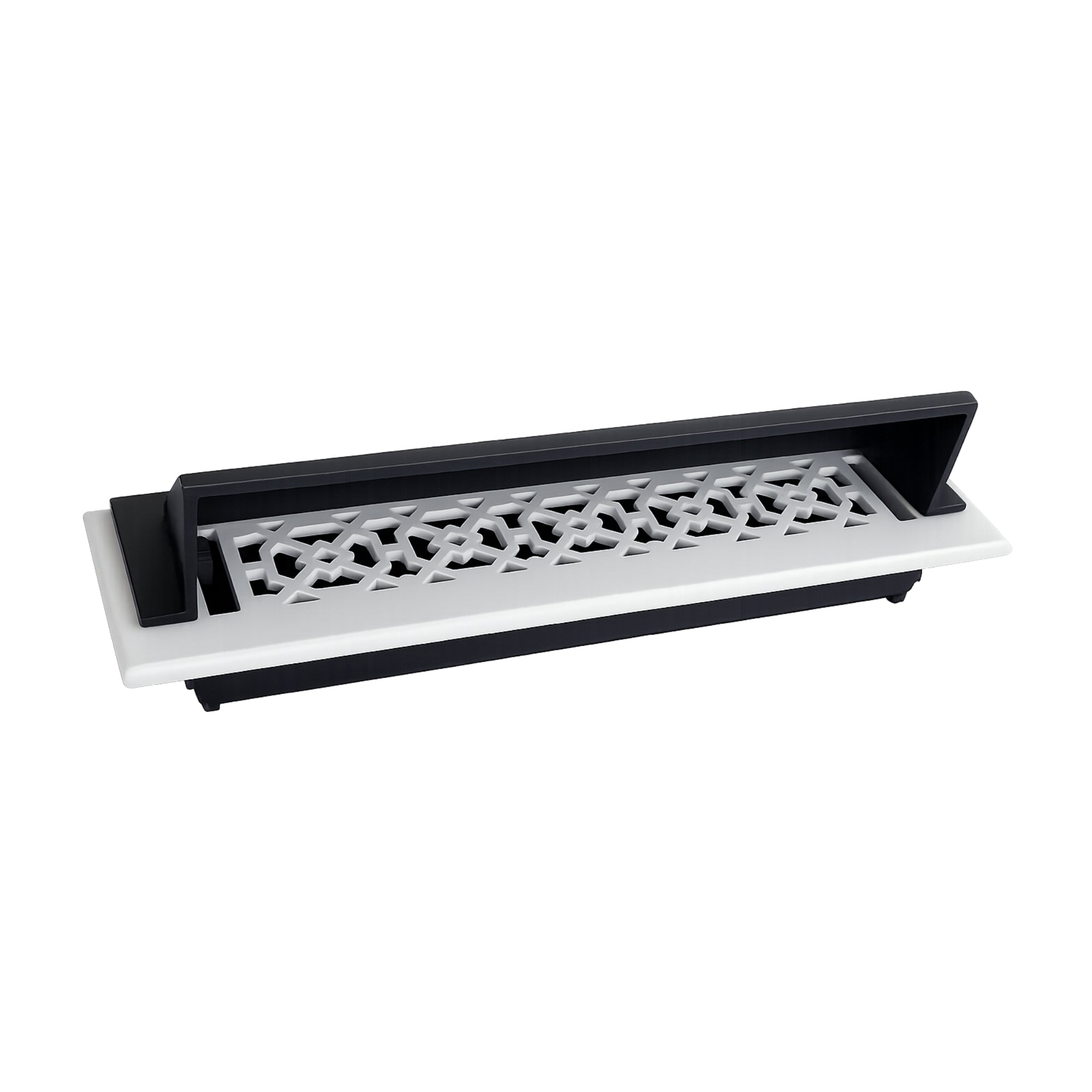 Solid Metal Deflector 2"x14" Unbreakable Cast Aluminum | Air & Heat Diverter