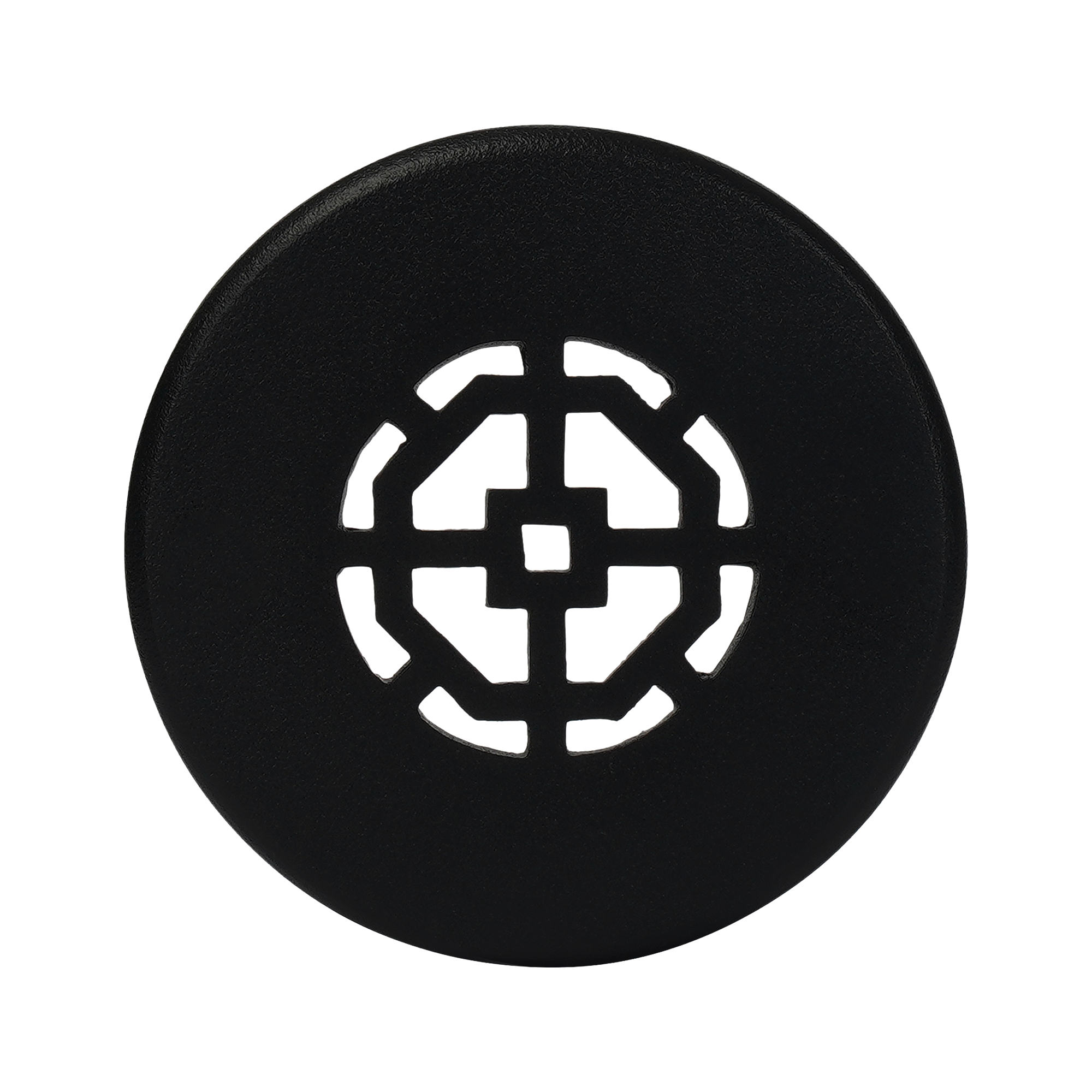 Achtek 3" Solid Cast Aluminum Round Grille | Powder Coated