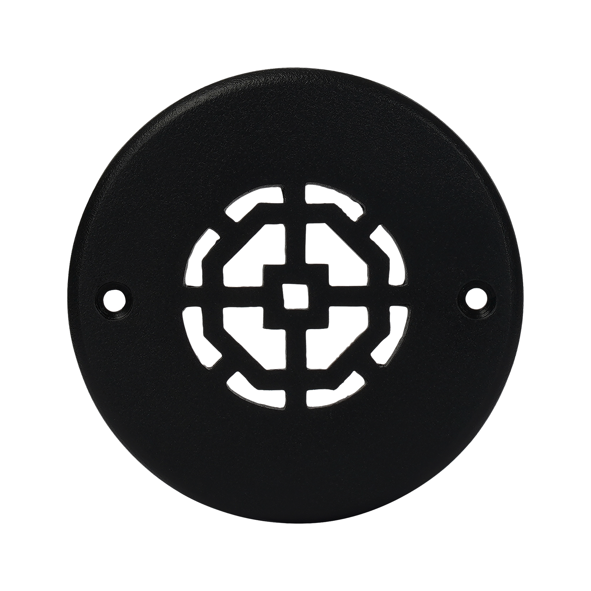 Achtek 3" Solid Cast Aluminum Round Grille | Powder Coated