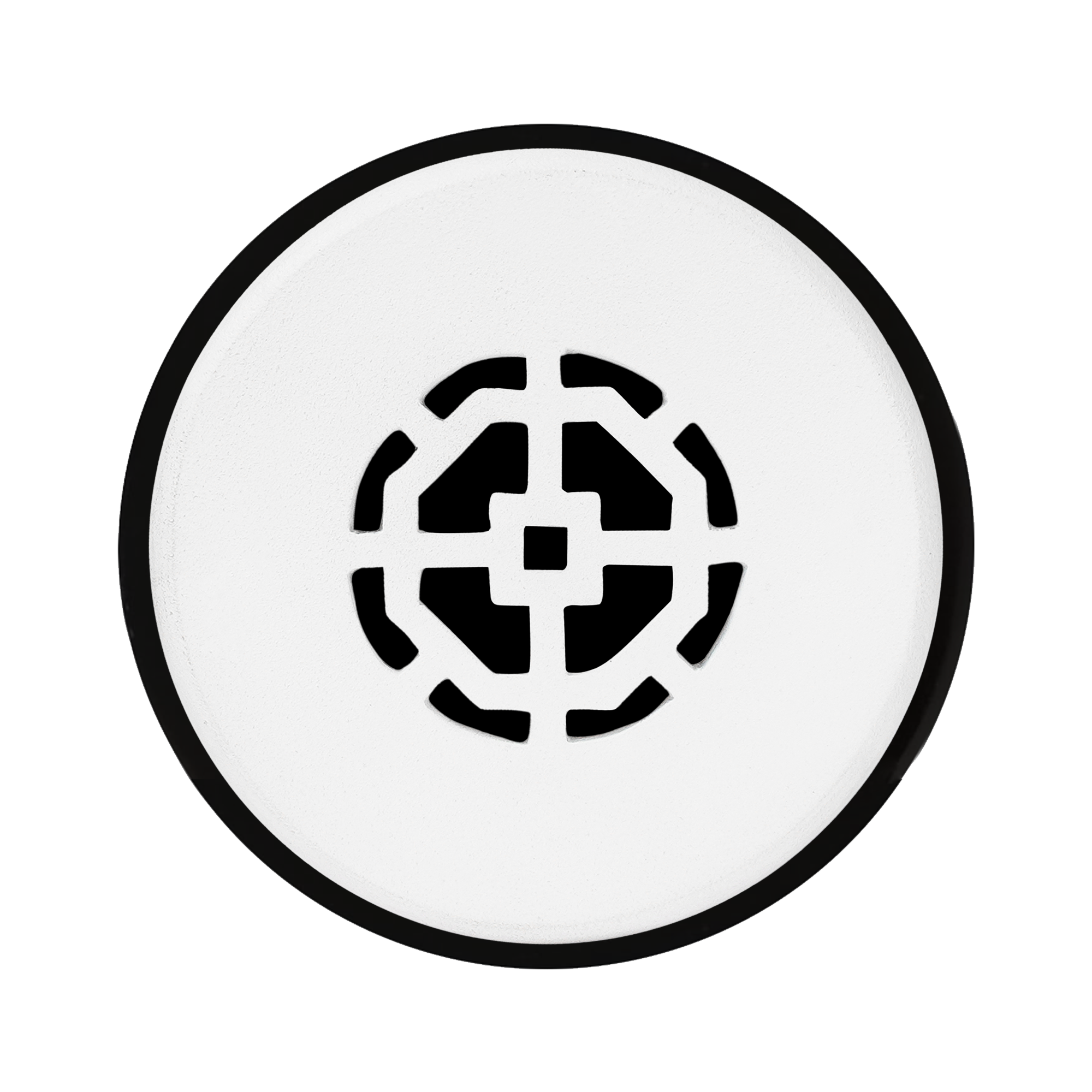 Achtek 3" Solid Cast Aluminum Round Grille | Powder Coated