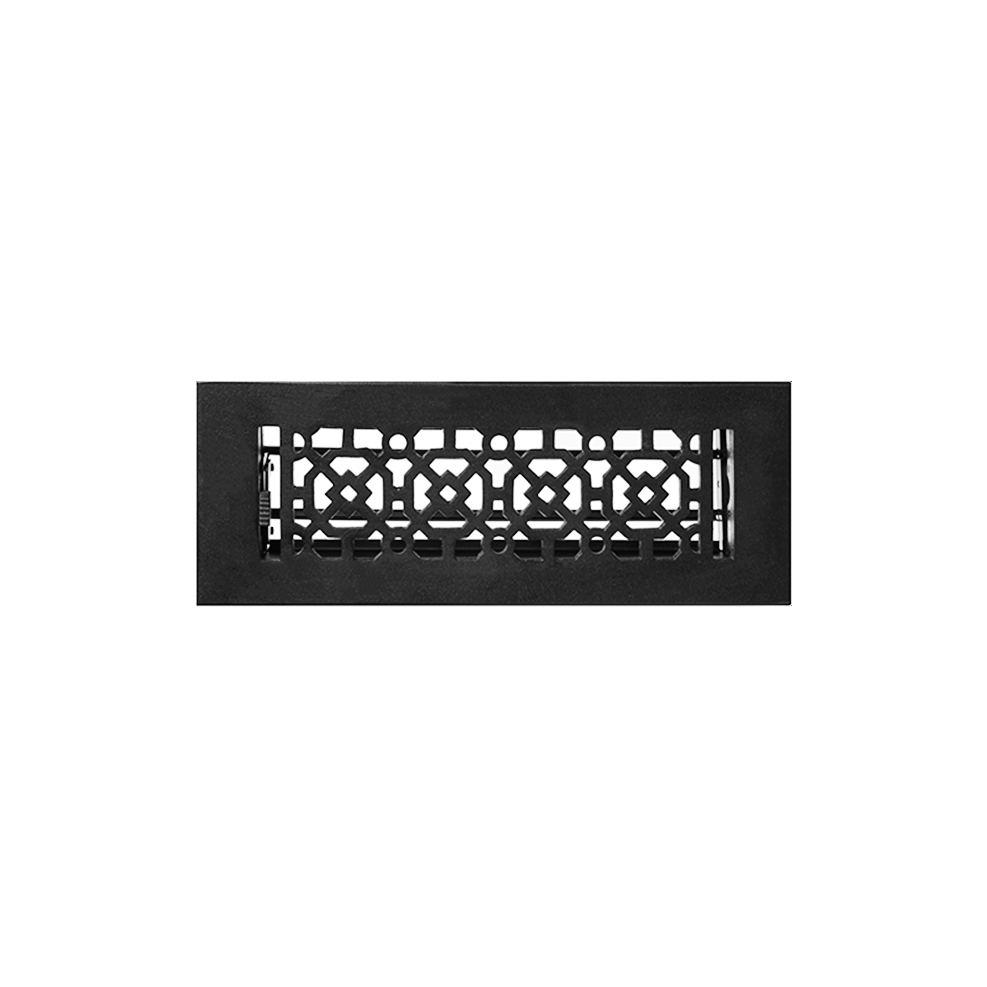 Achtek 3"x10" Solid Cast Aluminum Air Supply louvered Vent | Powder Coated